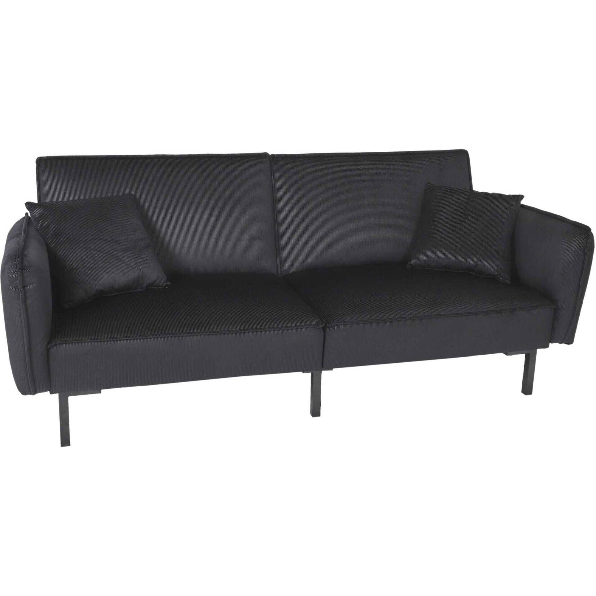 Sof&aacute; Cama Preto Giulia