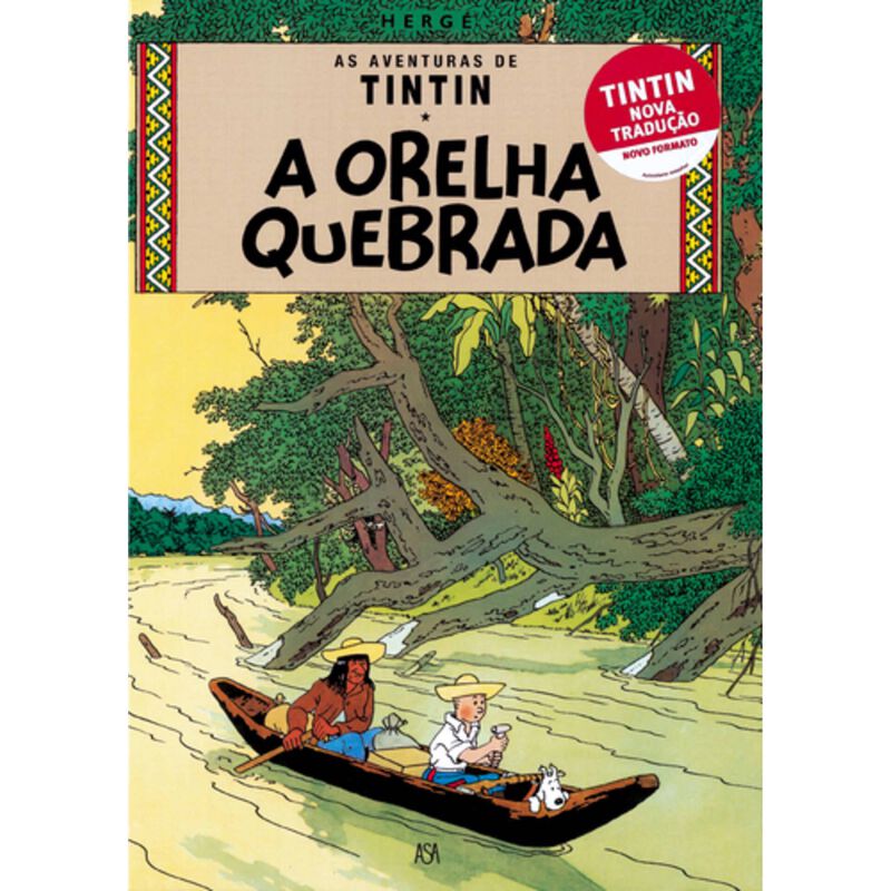 Tintin - A Orelha Quebrada de Hergé