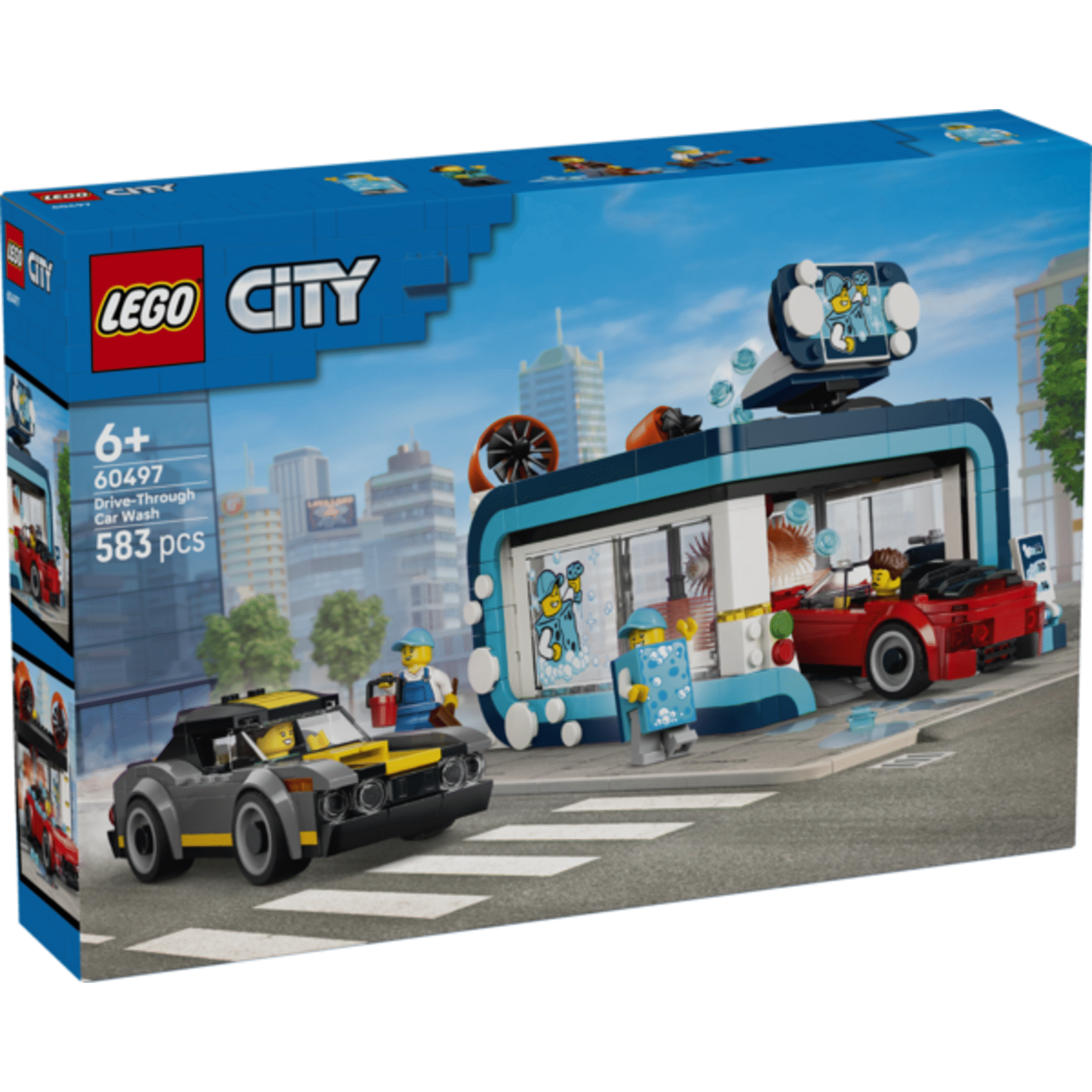LEGO City - Lavagem de Autom&oacute;veis Drive-through - 60497