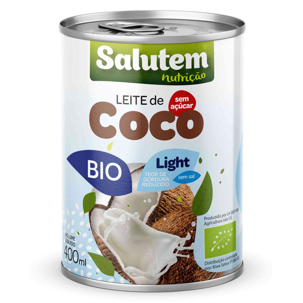Leite de Coco Light Salutem