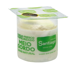 Queijo Fresco Meio Gordo Santiago