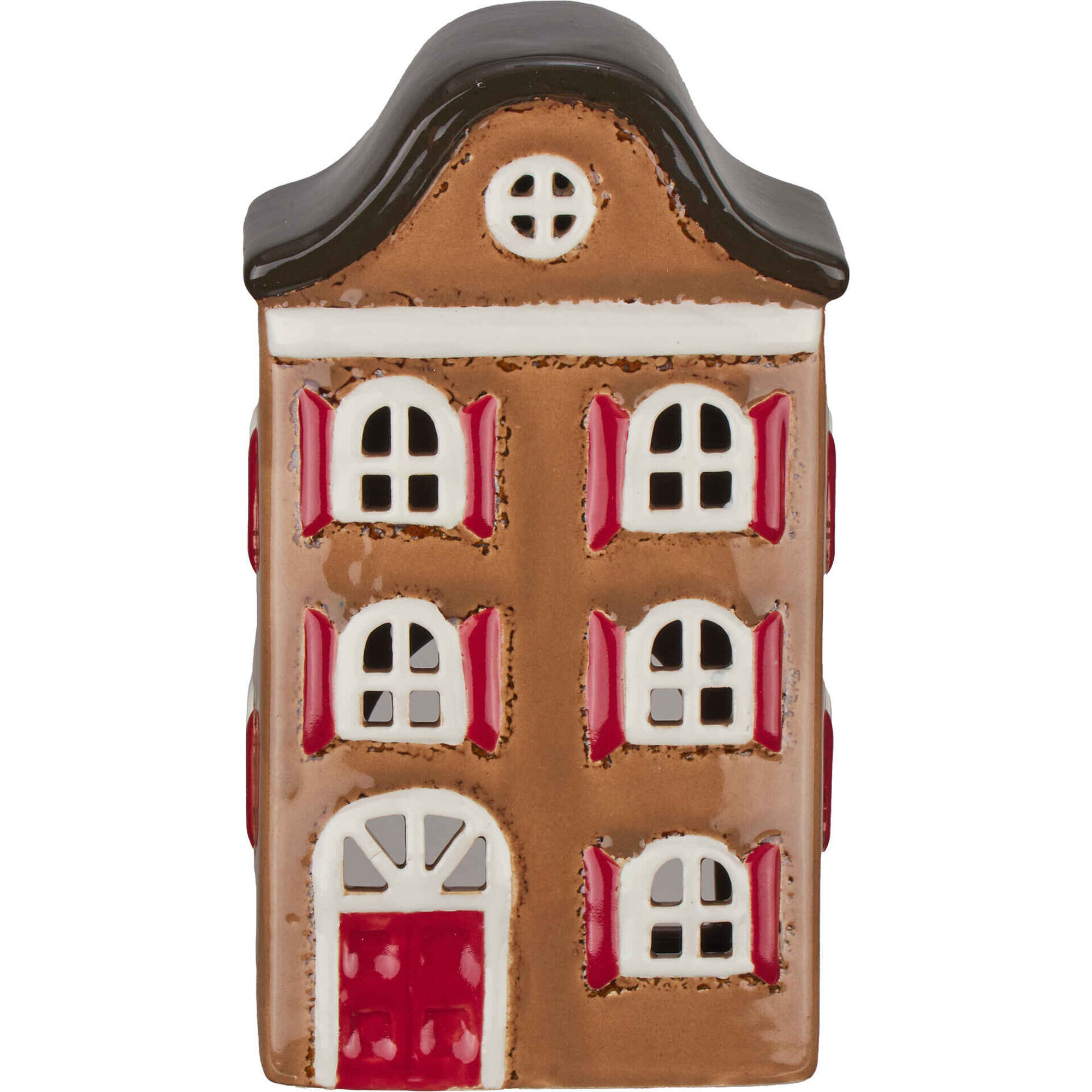 Casa Cerâmica 20cm Castanha