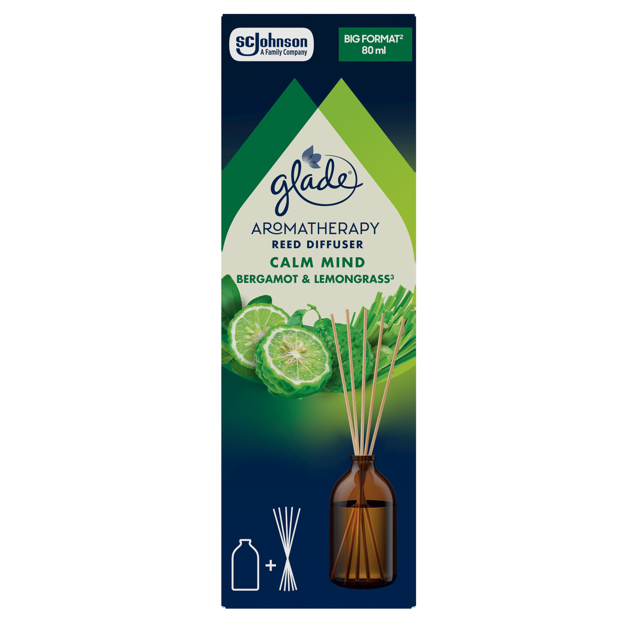 Ambientador Stick Perfumado Aromatherapy Calm Mind Glade