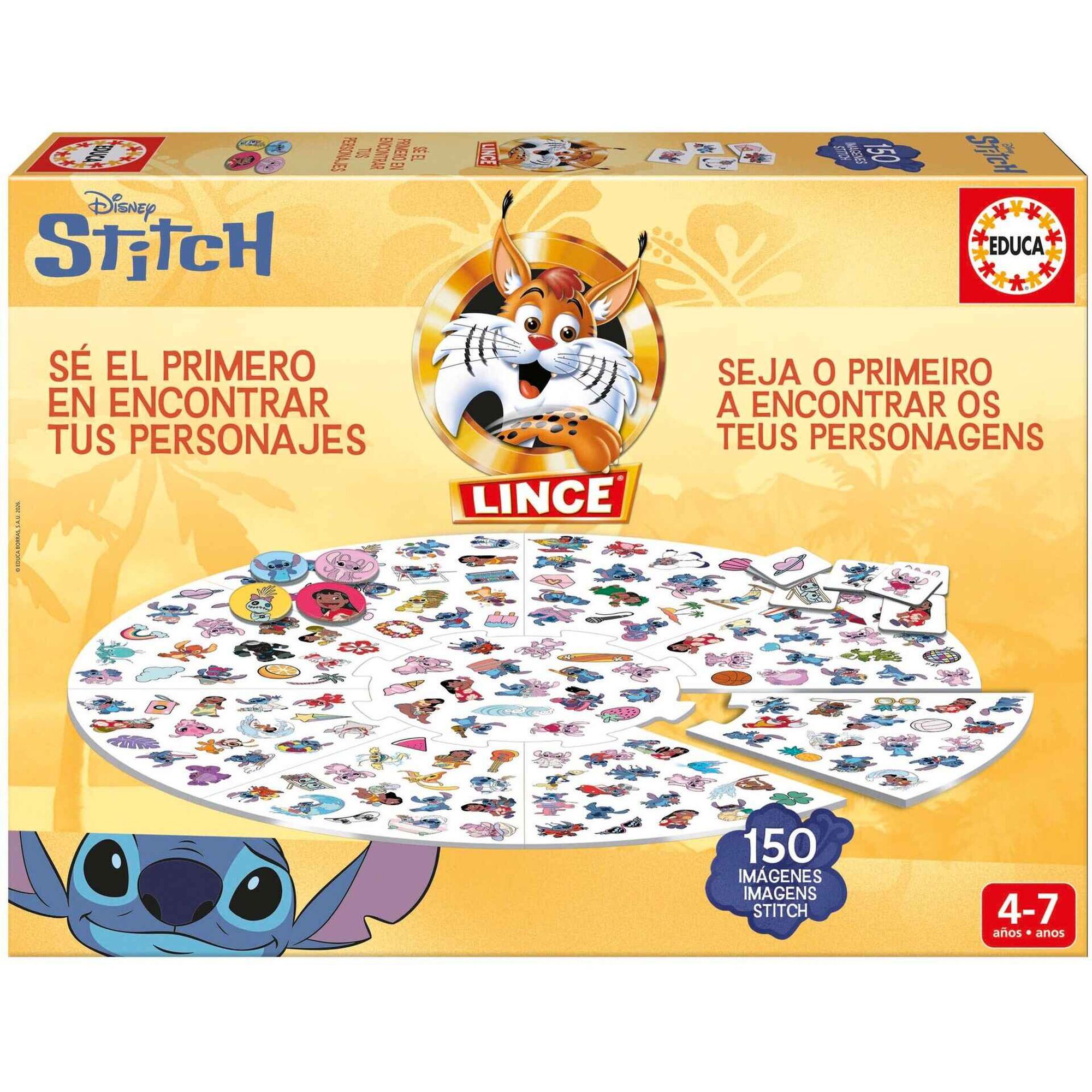 Educa - Jogo Lince Stitch 150 Imagens