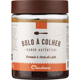 Bolo Brownie e Doce de Leite à Colher