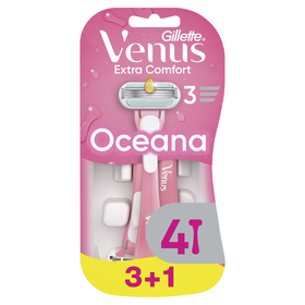 L&acirc;minas Descart&aacute;veis Extra 3 Comfort Oceana Gillette Venus