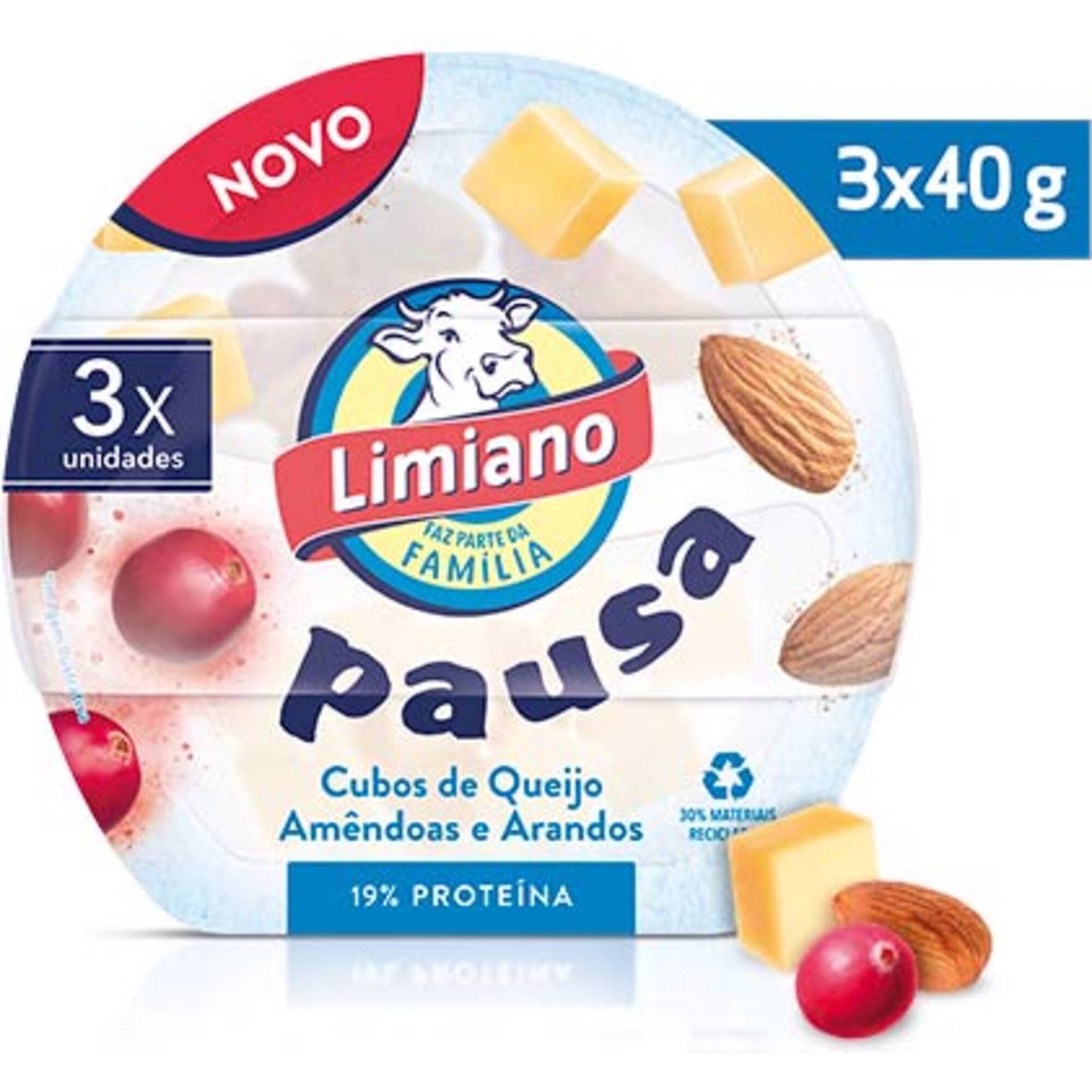 Queijo Flamengo Pausa Amêndoas e Arandos