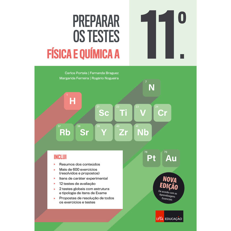Preparar os Testes - Física e Química A - 11.º Ano