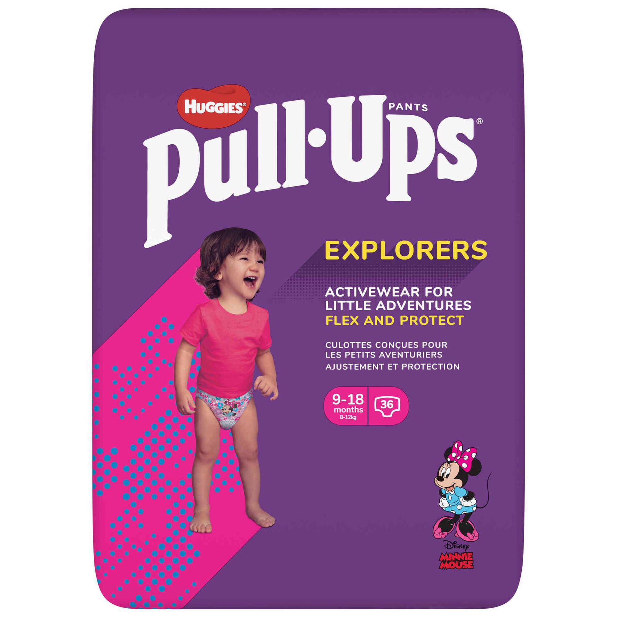 Fraldas Cueca Pull Ups Menina 8-12kg 9-18 Meses Fraldas Cueca Pull Ups Menina 8-12kg 9-18 Meses