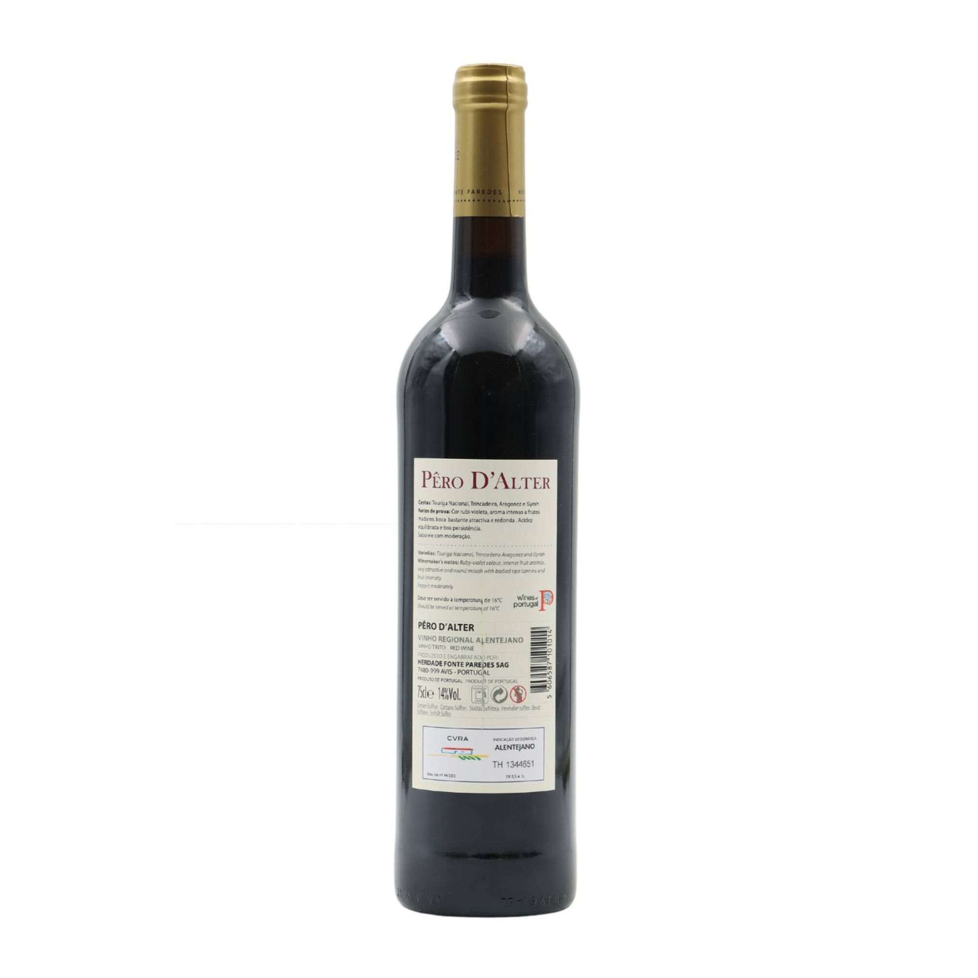 P&ecirc;ro D'Alter Alentejano Vinho Tinto
