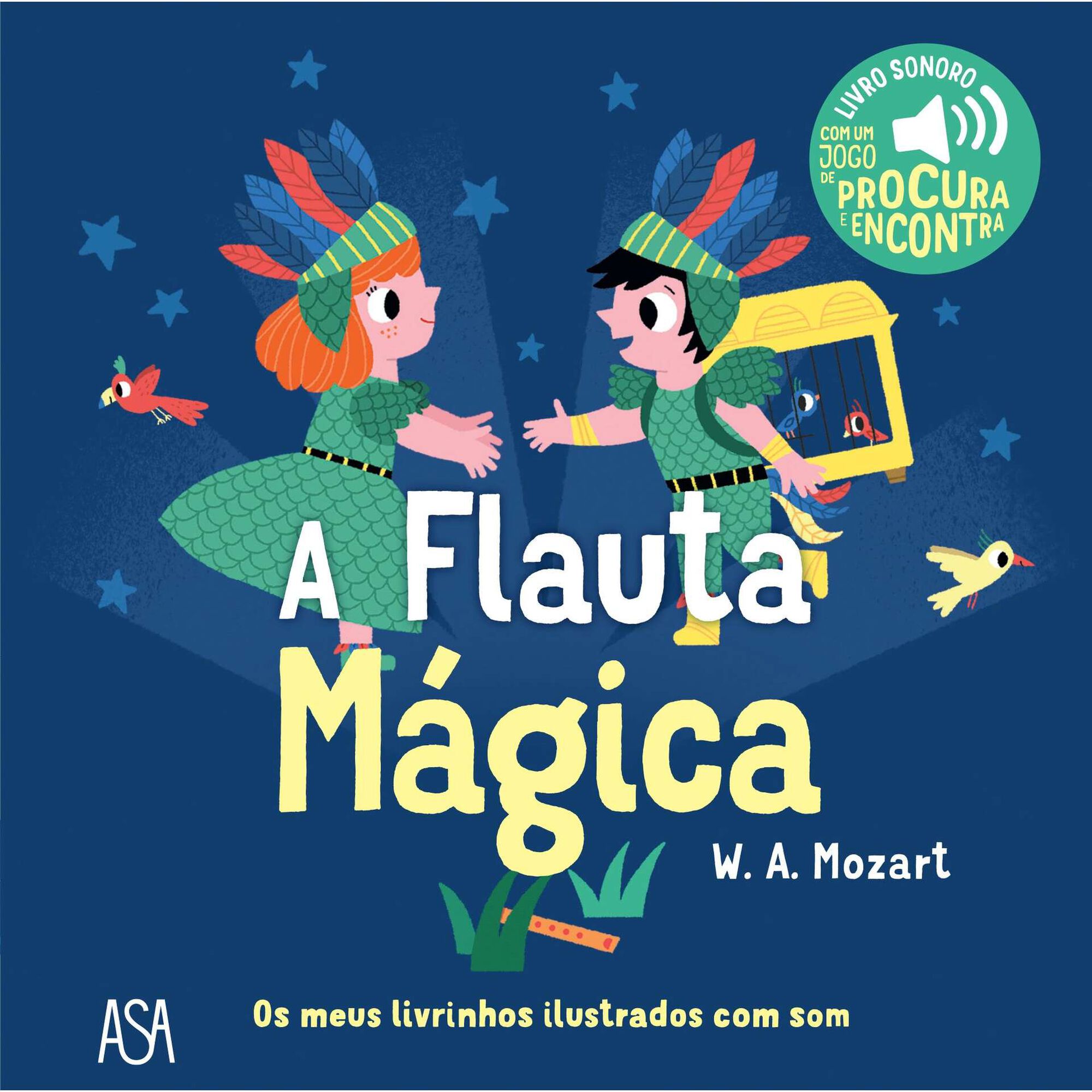 Os Meus Livrinhos Ilustrados com Som - A Flauta M&aacute;gica