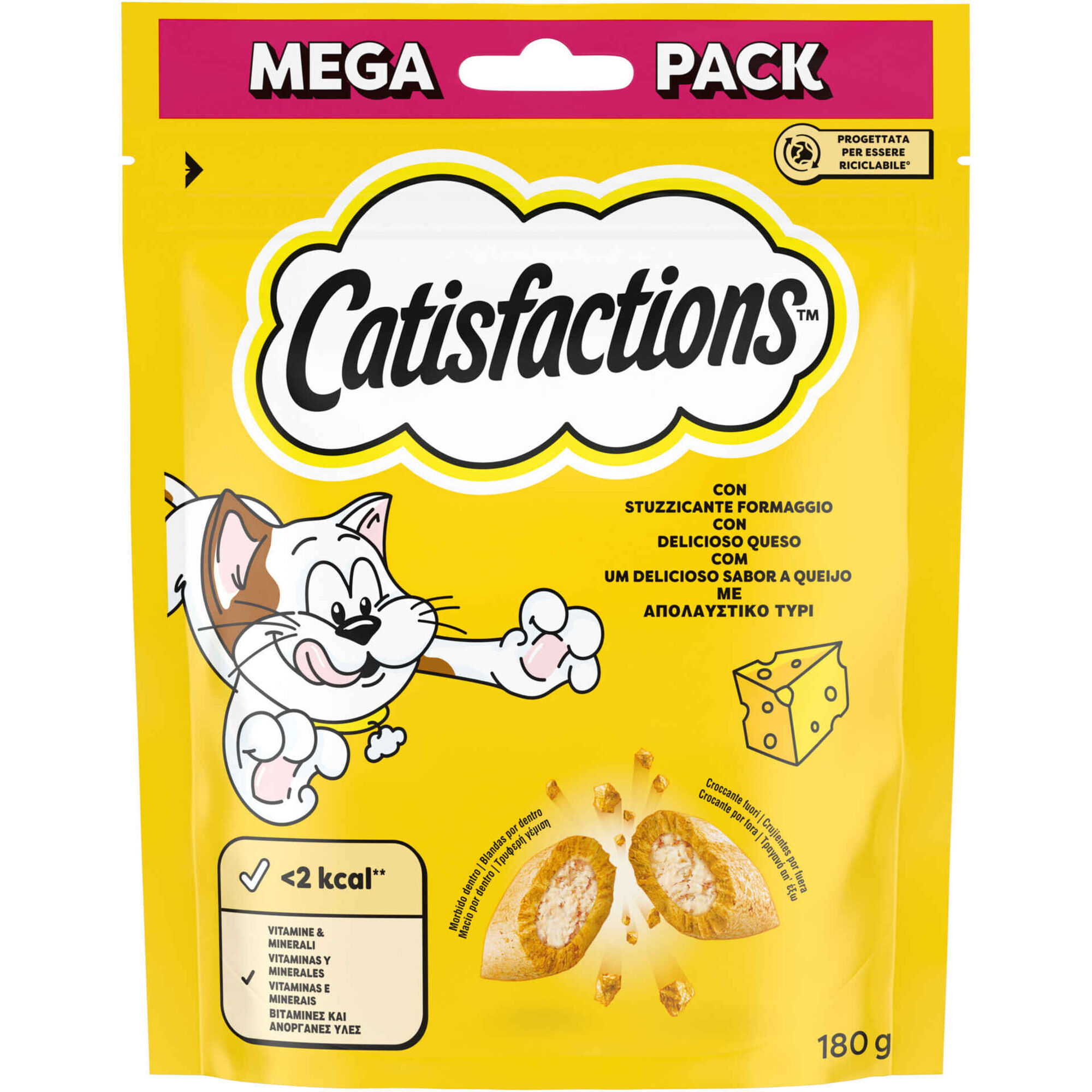 Snack para Gato Queijo Catisfactions