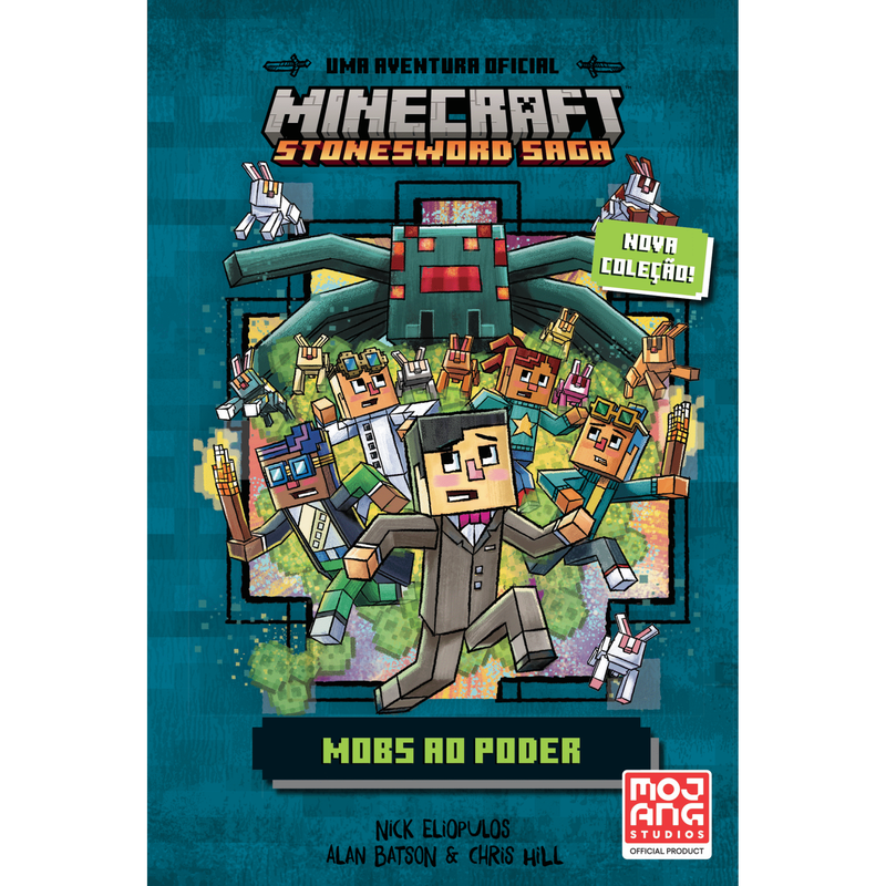 Minecraft Stonesword Saga - Mobs ao Poder (volume 2) de Nick Eliopulos