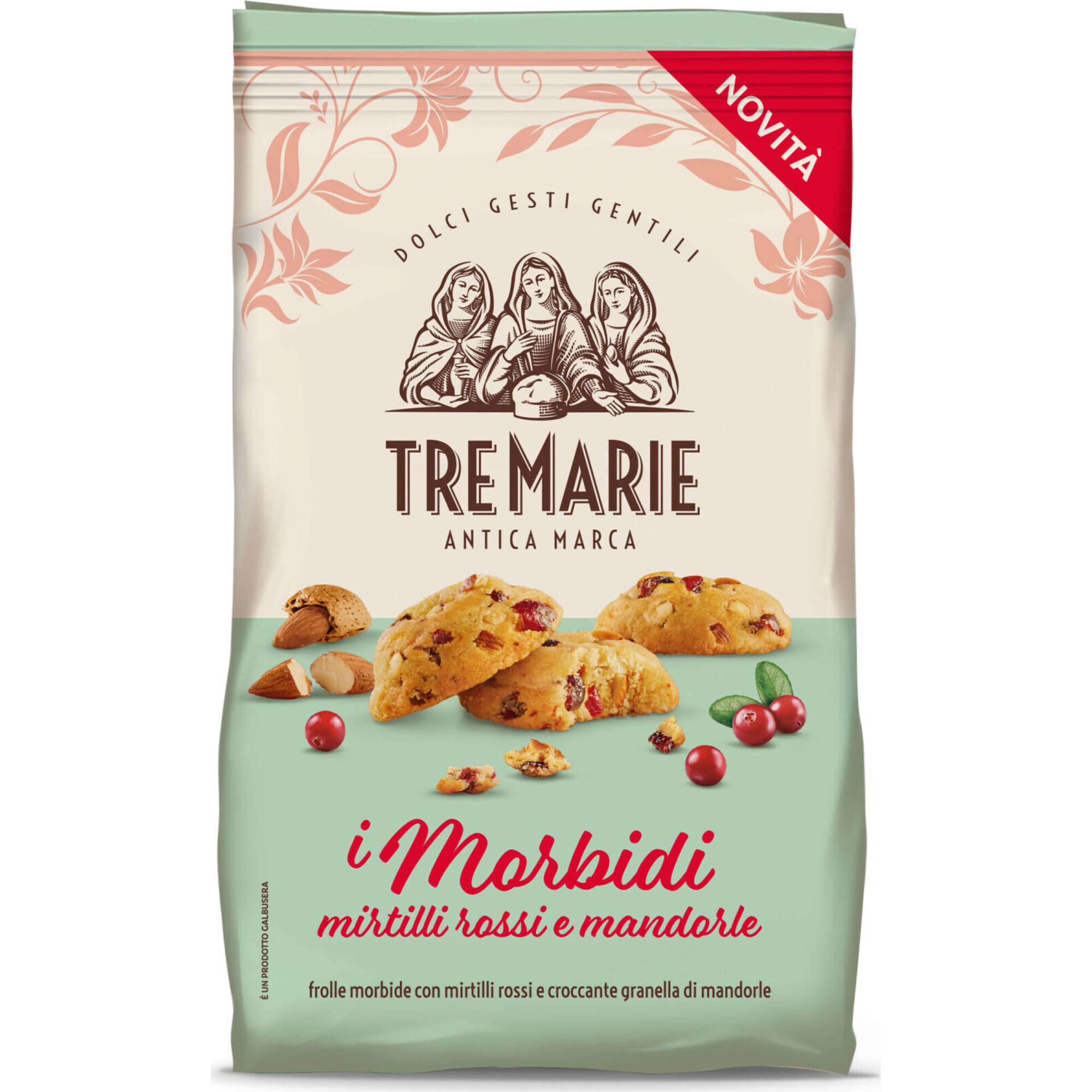 Biscoitos Brownie Arandos e Am&ecirc;ndoas Tre Marie