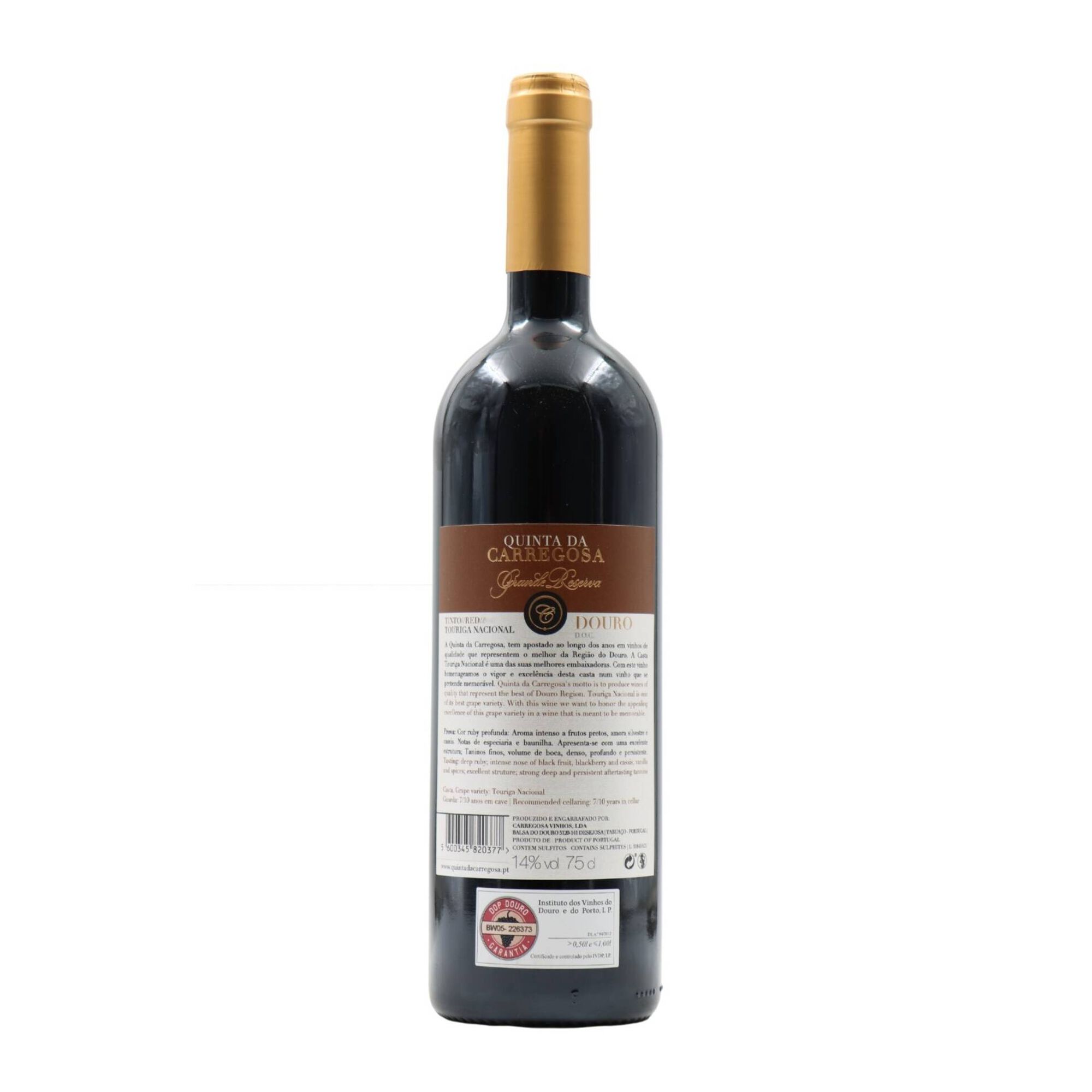 Quinta Da Carregosa Touriga Nacional Grande Reserva Douro Vinho Tinto