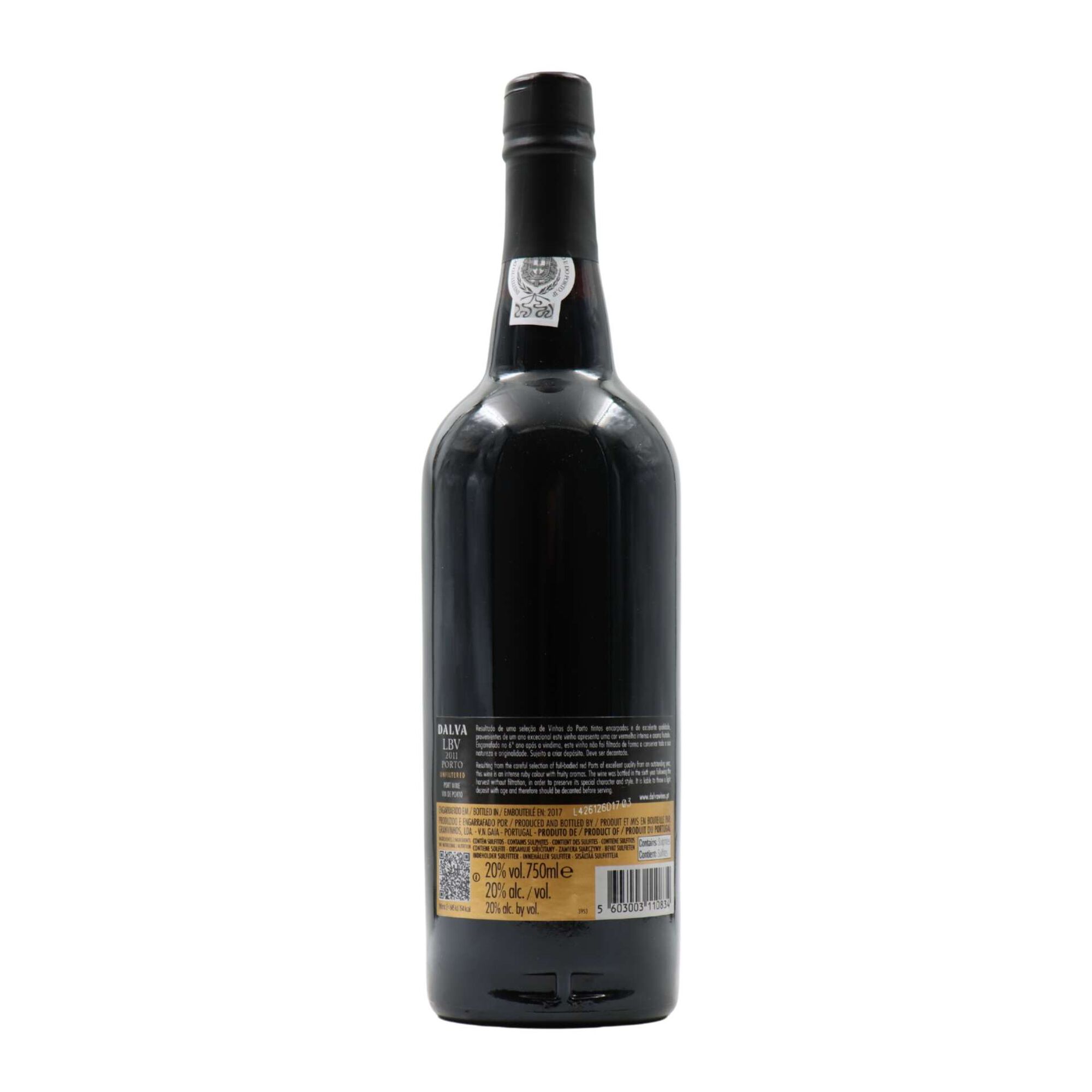 Dalva Vinho Do Porto Lbv Unfiltered 2011