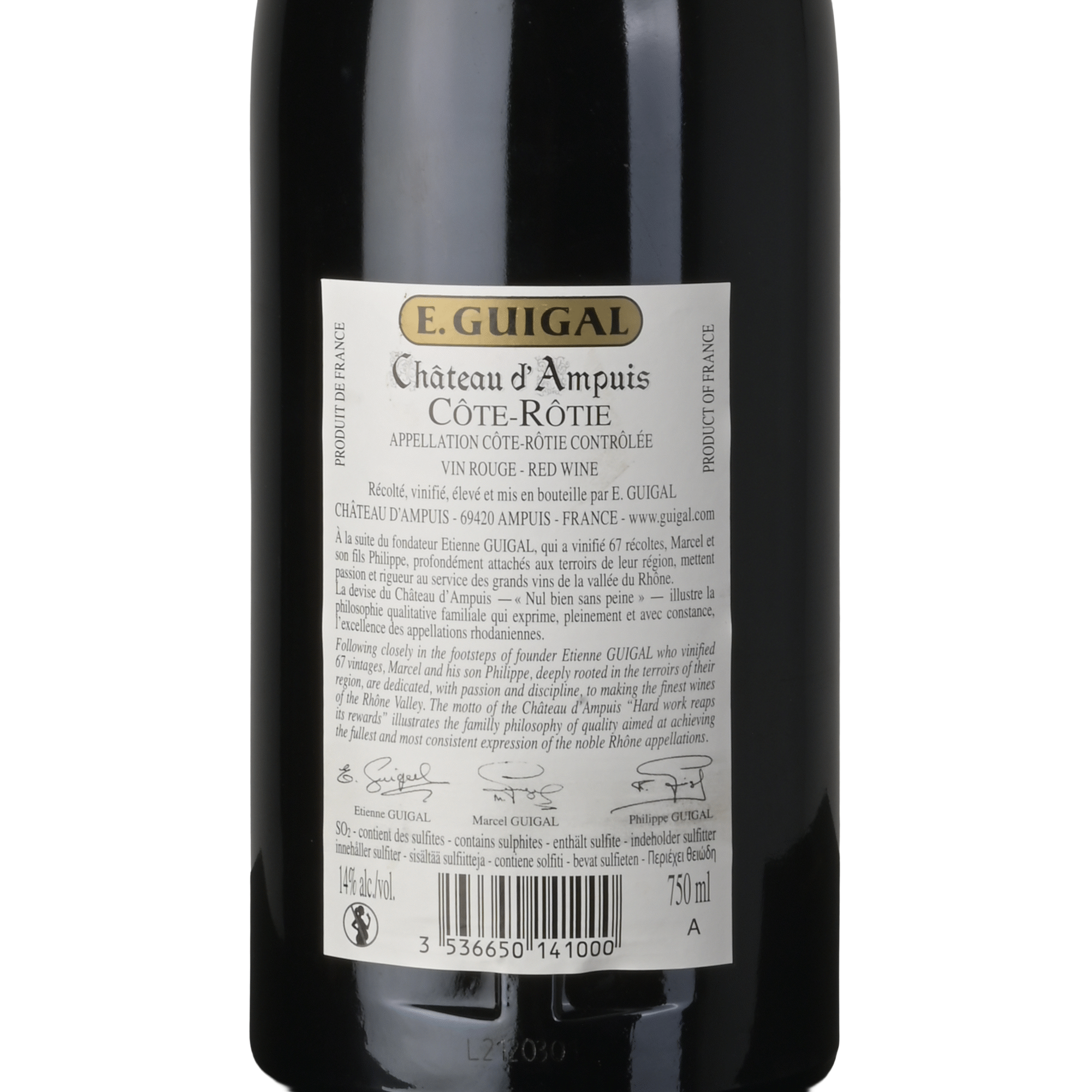 Ch&acirc;teau d' Ampuis C&ocirc;te-R&ocirc;tie Vinho Tinto
