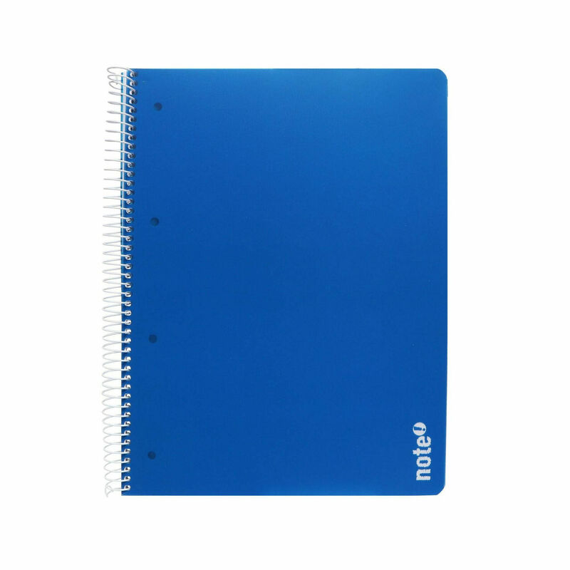 Caderno Espiral A4 Pautado Azul Note!