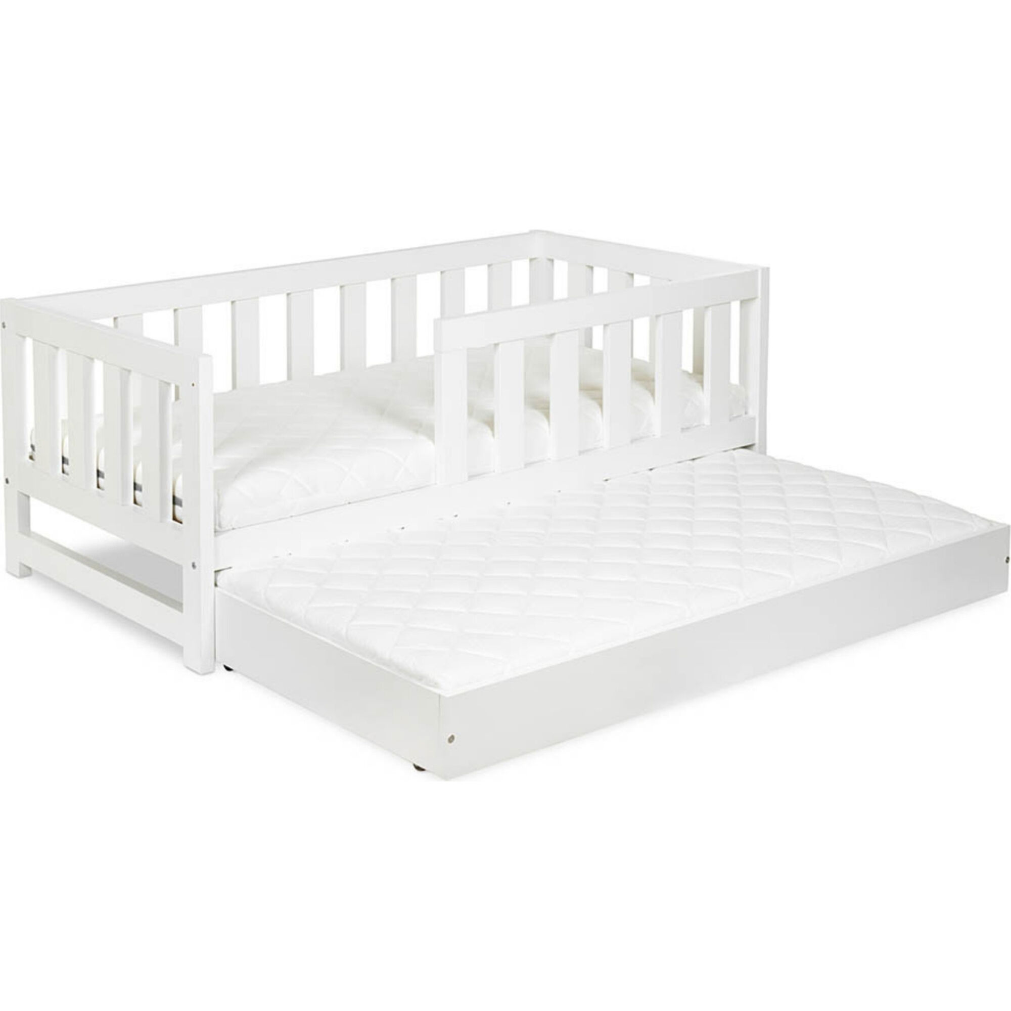 Cama Criança 167x88x65cm Branco Amélia