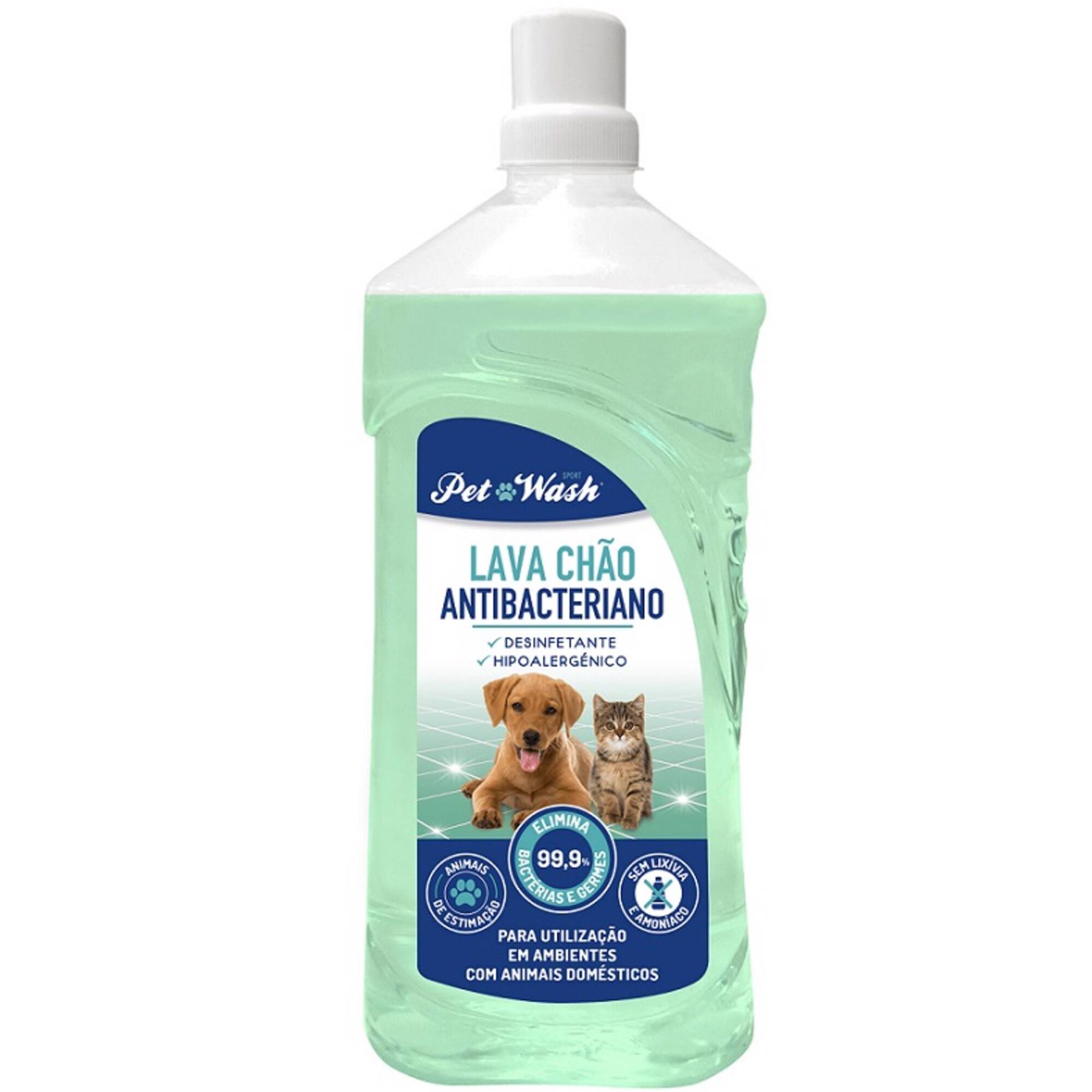 Lava Chão para Cão e Gato Antibacteriano