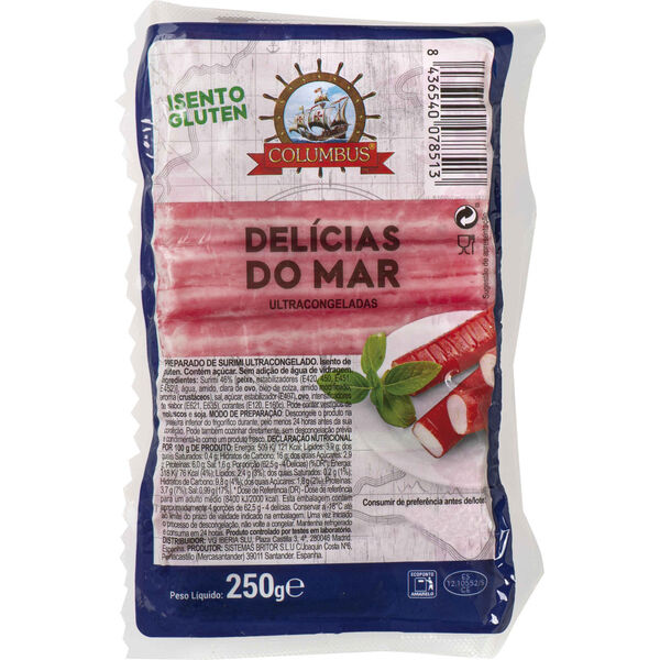 Delícias do Mar Ultracongeladas Columbus