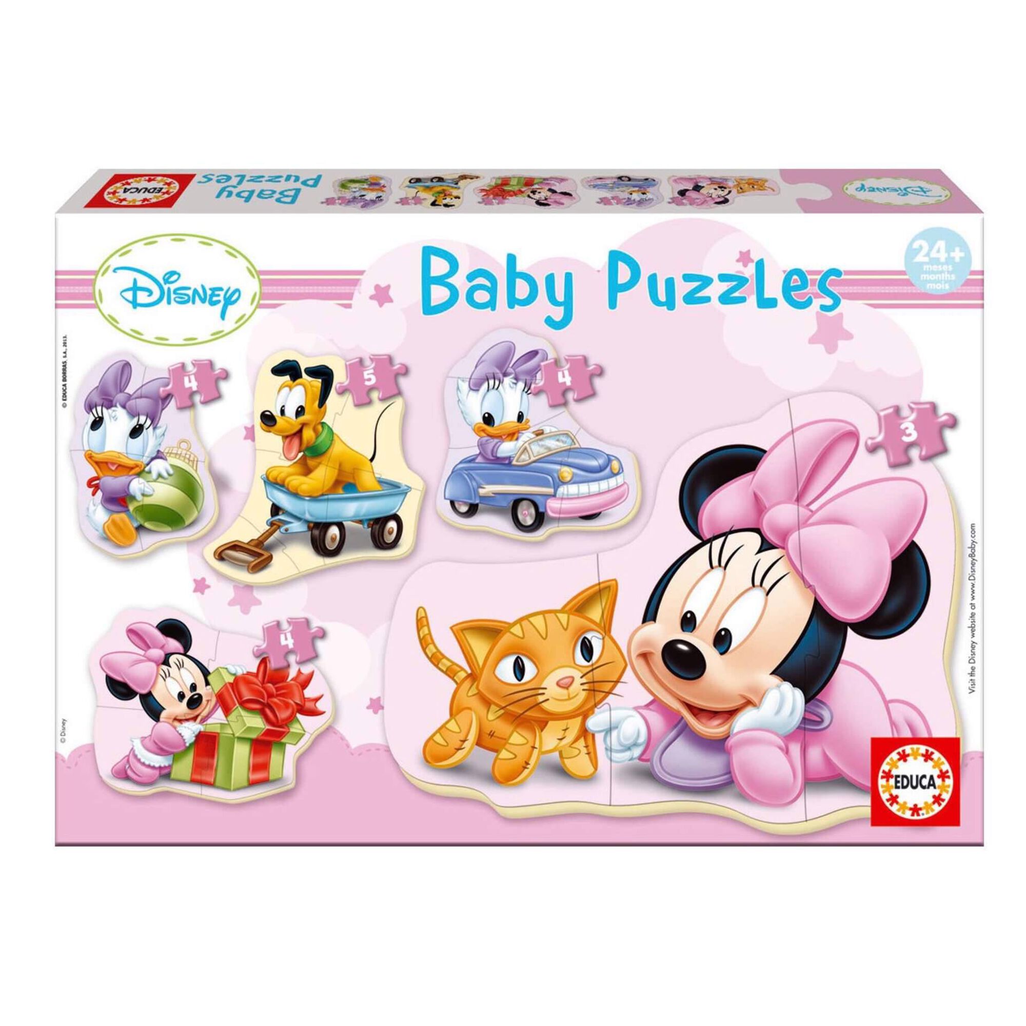 Puzzle Beb&eacute; 3 a 5 Pe&ccedil;as (v&aacute;rios modelos)