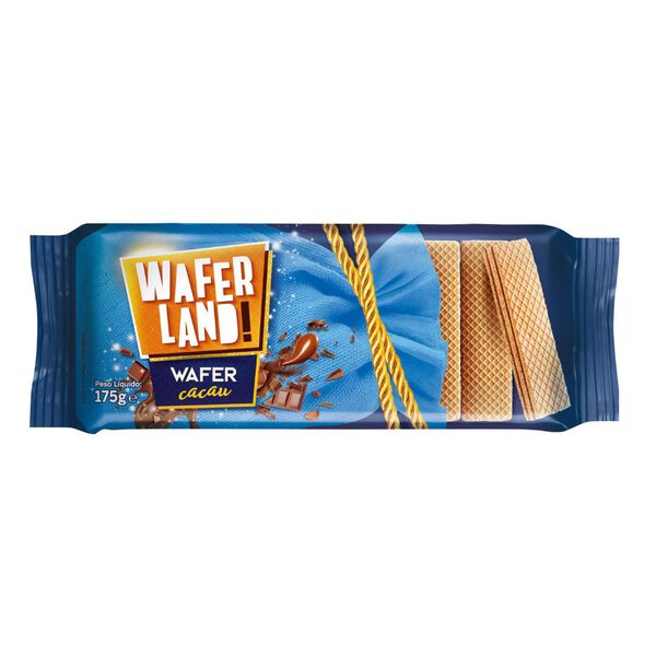 Bolachas Wafers Cacau Waferland