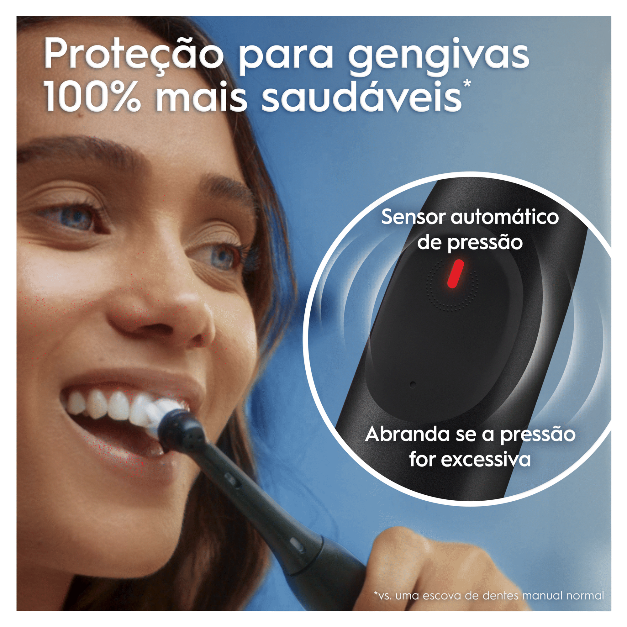 Escova de Dentes Elétrica iO2 Preta