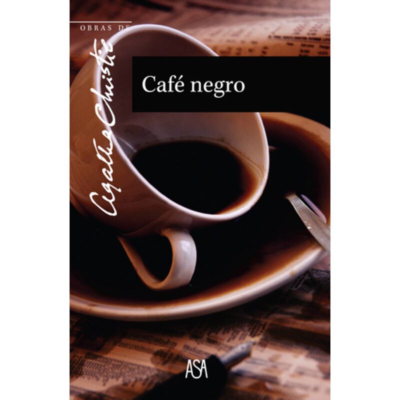 Café Negro de Agatha Christie