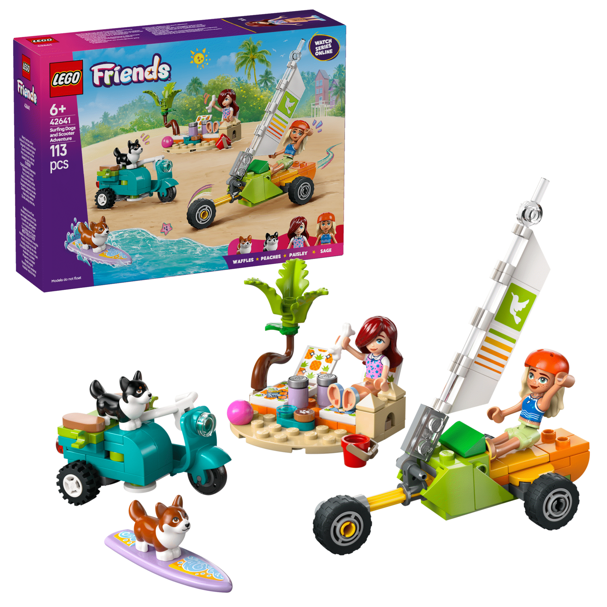 Cães Surfistas e Aventura de Vespa - 42641