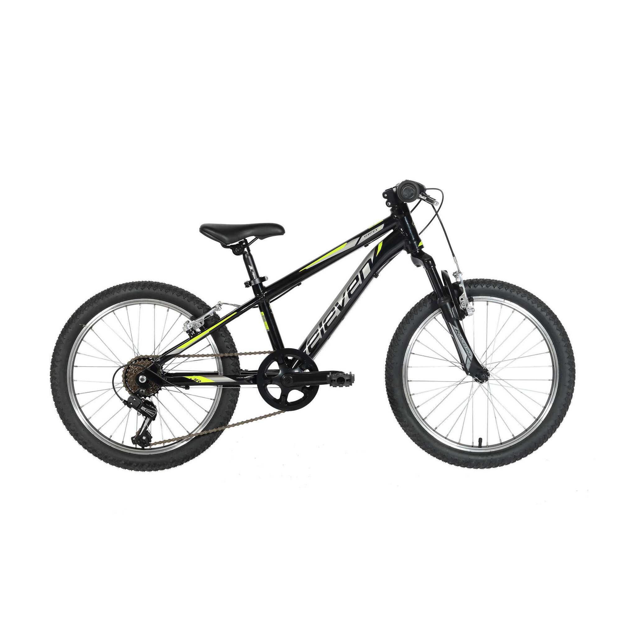 Bicicleta Júnior Roda 20'' Vortex Preta