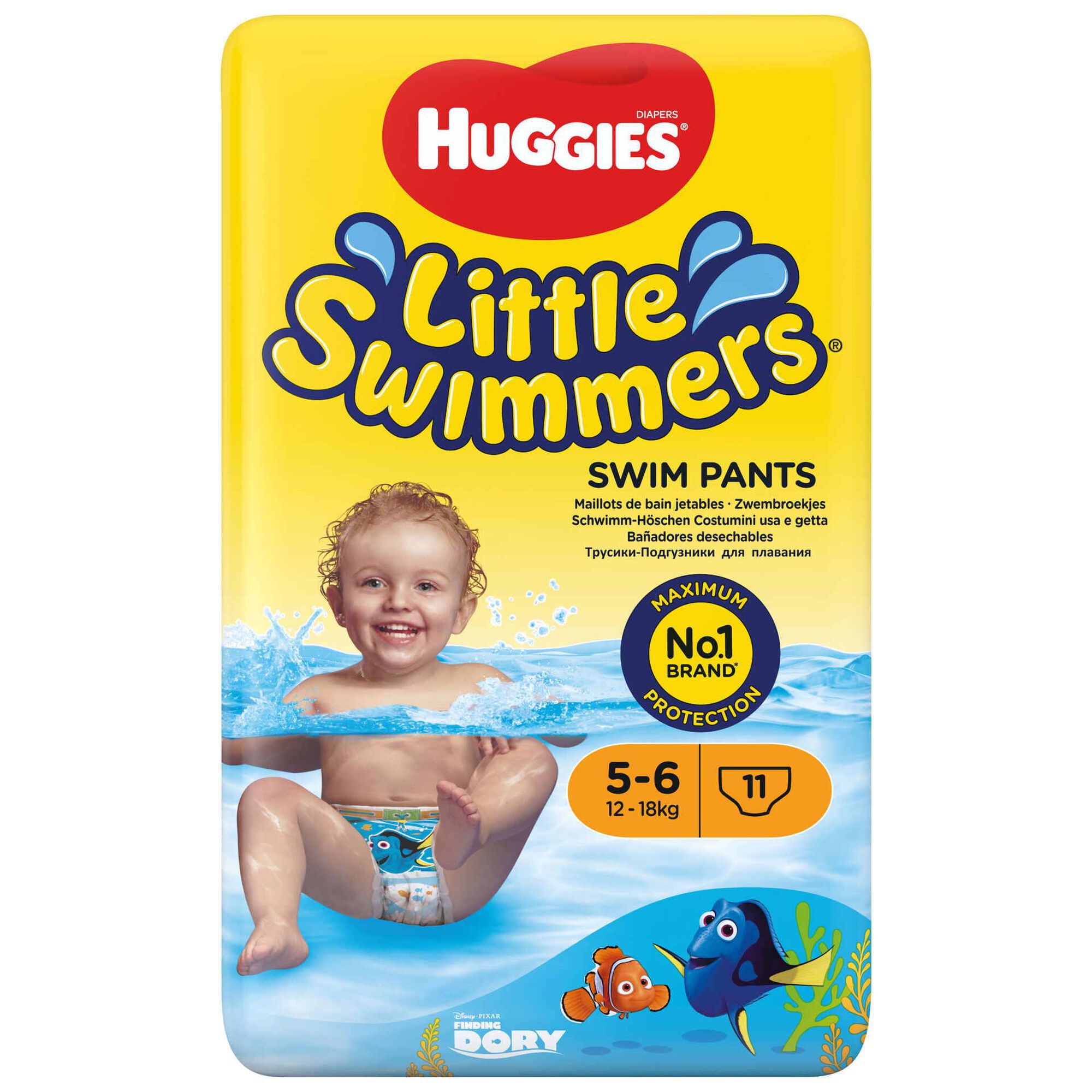 Cuecas Banho Little Swimmers 12-18kg T5-6