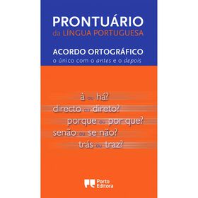 Prontu&aacute;rio da L&iacute;ngua Portuguesa
