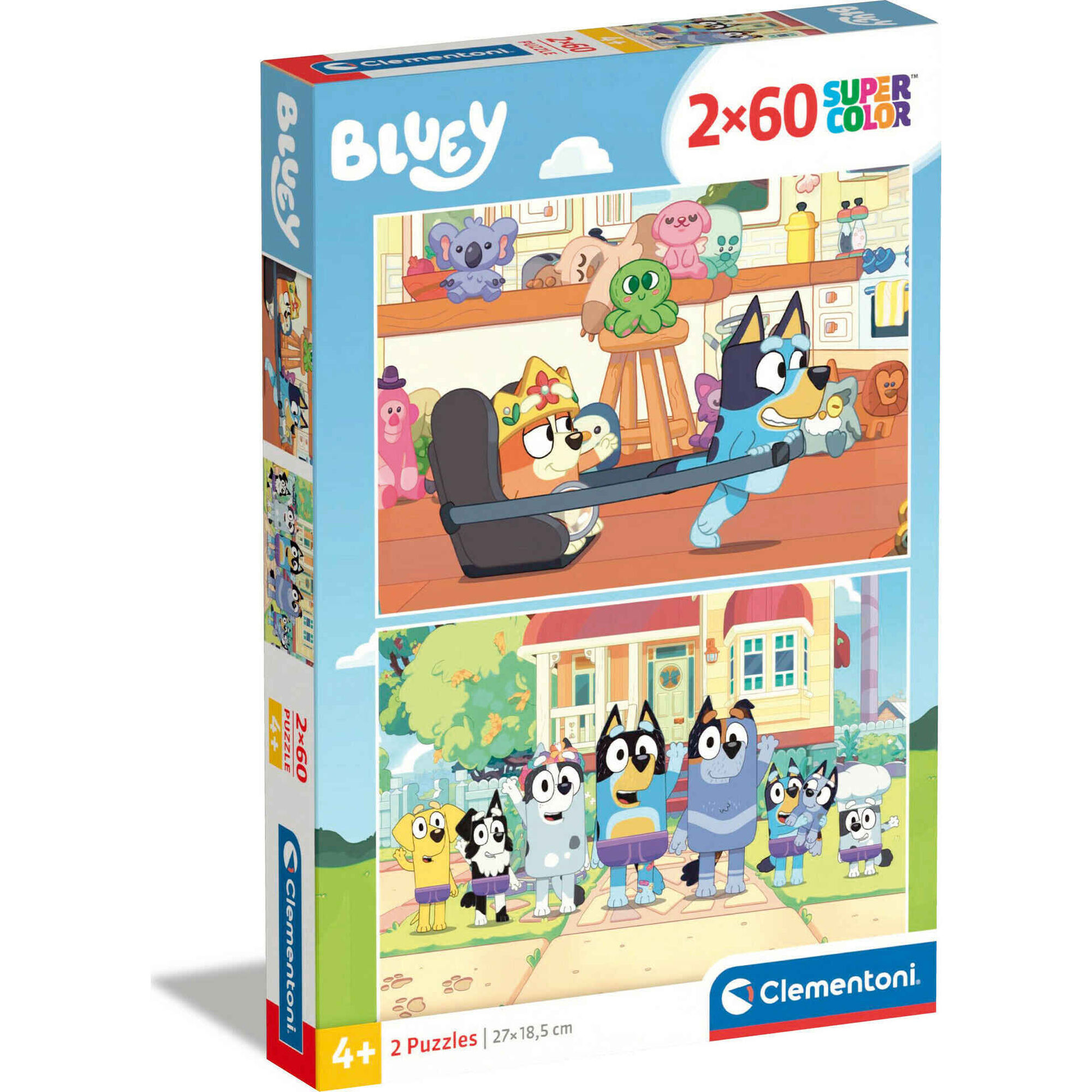 Puzzle Bluey 2x60 Peças