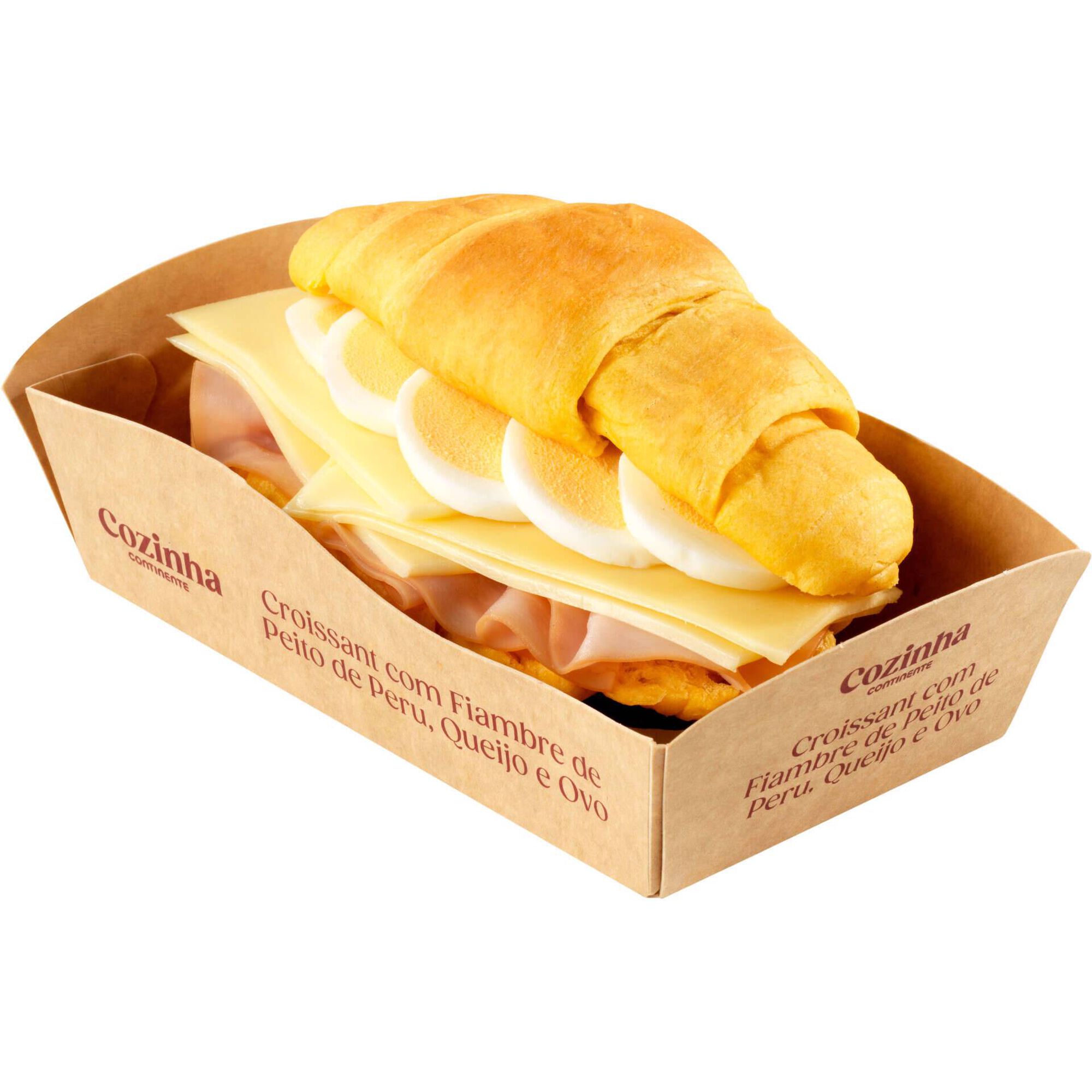 Croissant Misto Com Ovo Cozinha Continente