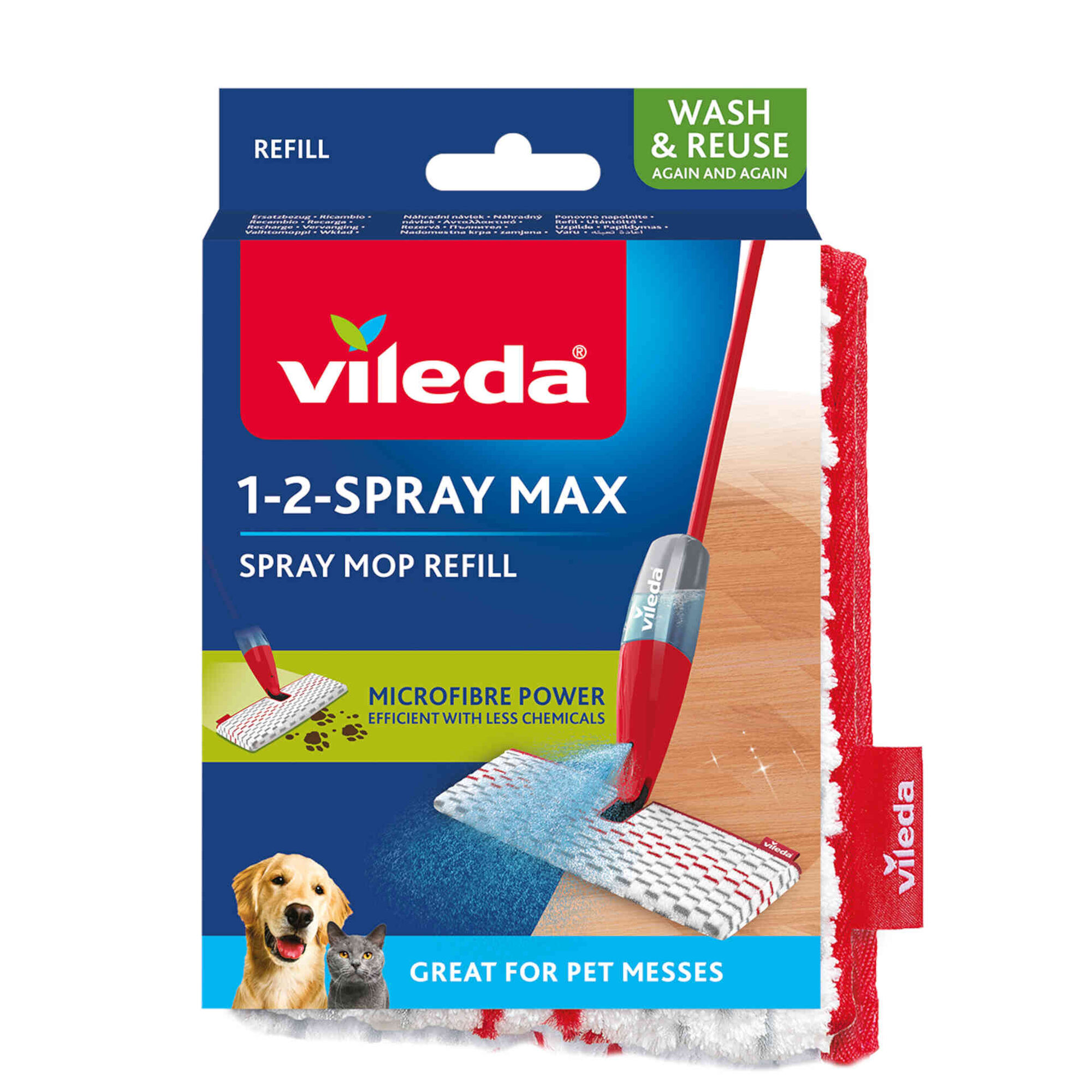 Recarga Mopa Microfibra 1.2 Spray Max Vileda