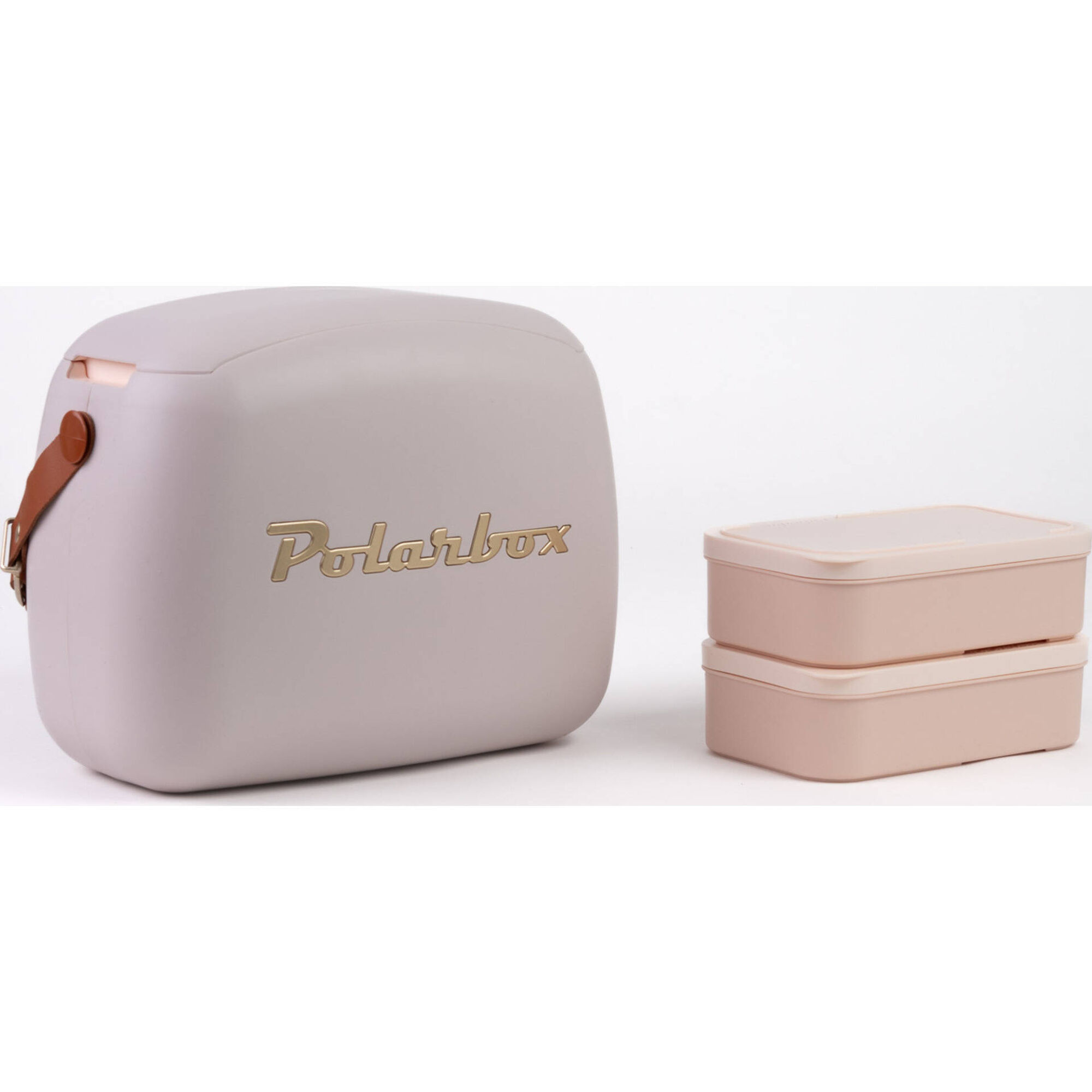 Lancheira T&eacute;rmica 6L e 2 Caixas P&eacute;rola Polarbox