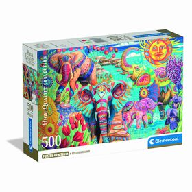 Puzzle Elephants' Carnival 500 Peças