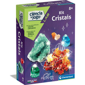 Ciência & Jogo - Kit Cristais