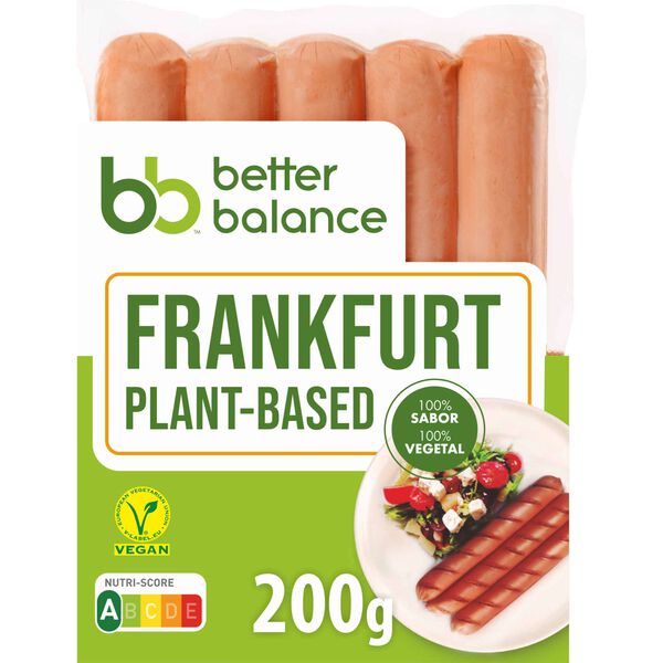 Salsichas Frankfurt 100% Vegetais Better Balance