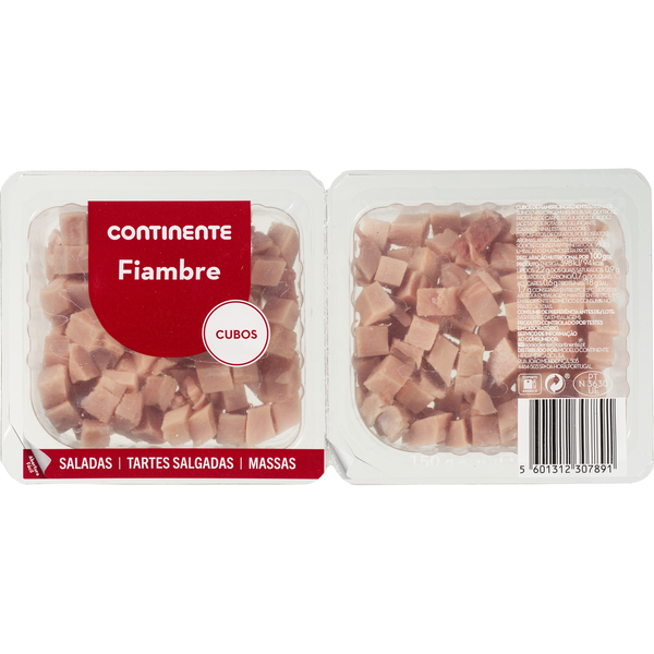 Fiambre da Perna Extra em Cubos Continente