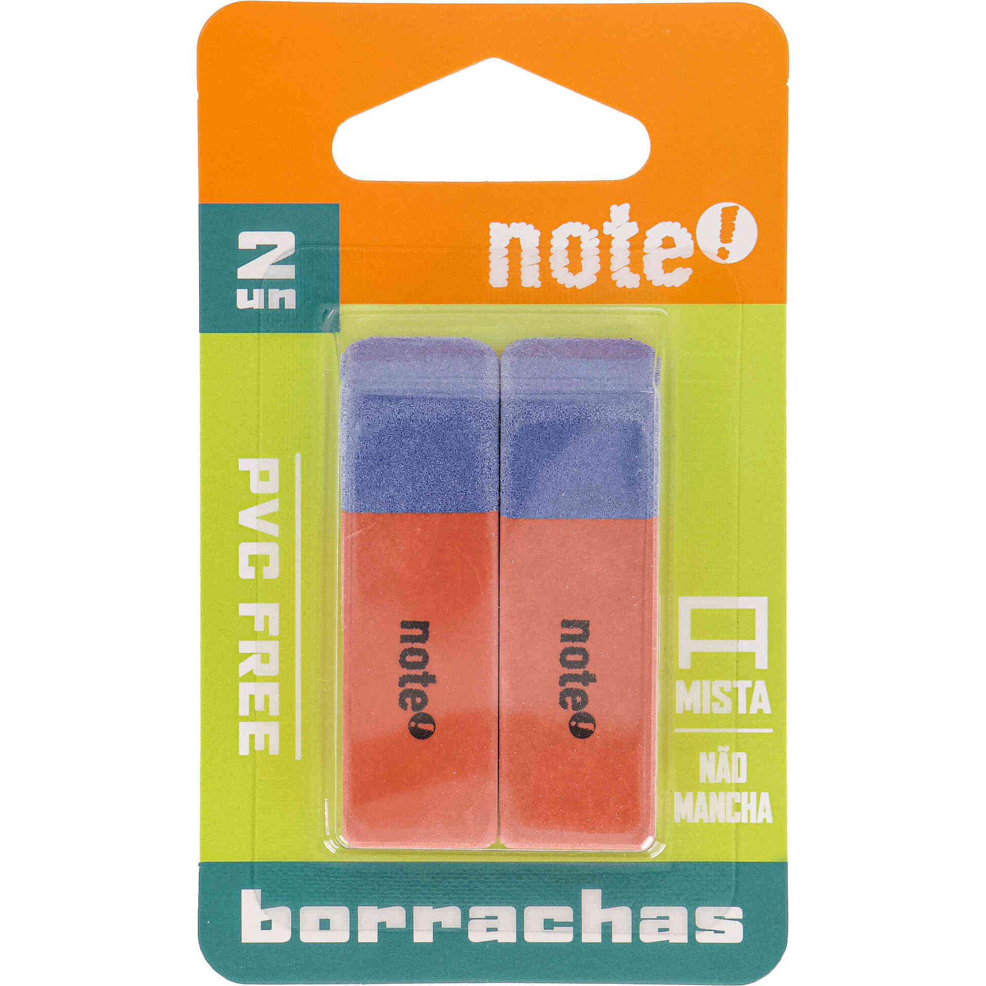 Conjunto 2 Borrachas Mistas Note!