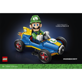 LEGO Super Mario - Mario Kart: Luigi e Flecha 8 - 72050
