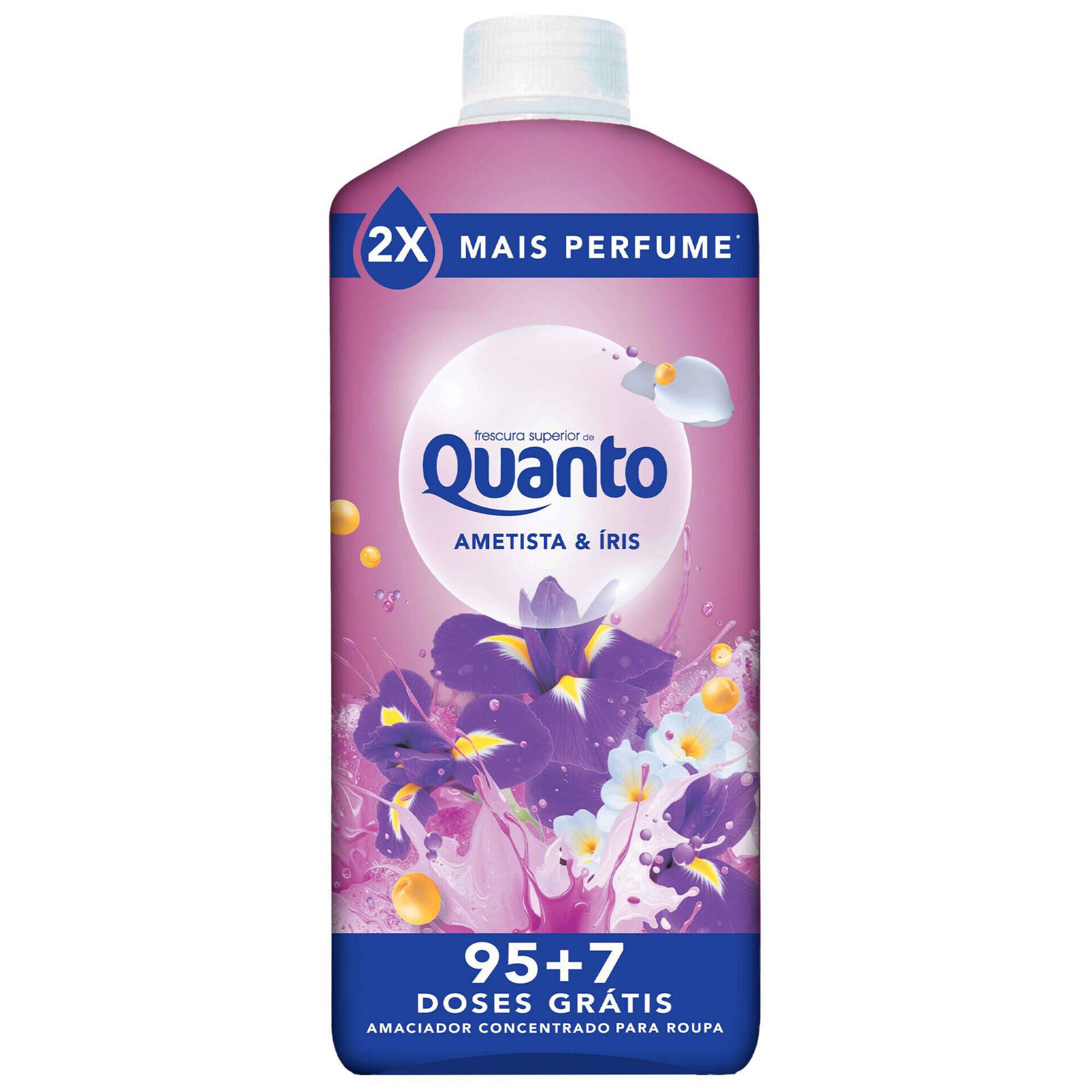 Amaciador Roupa Concentrado Ametista & &Iacute;ris Quanto