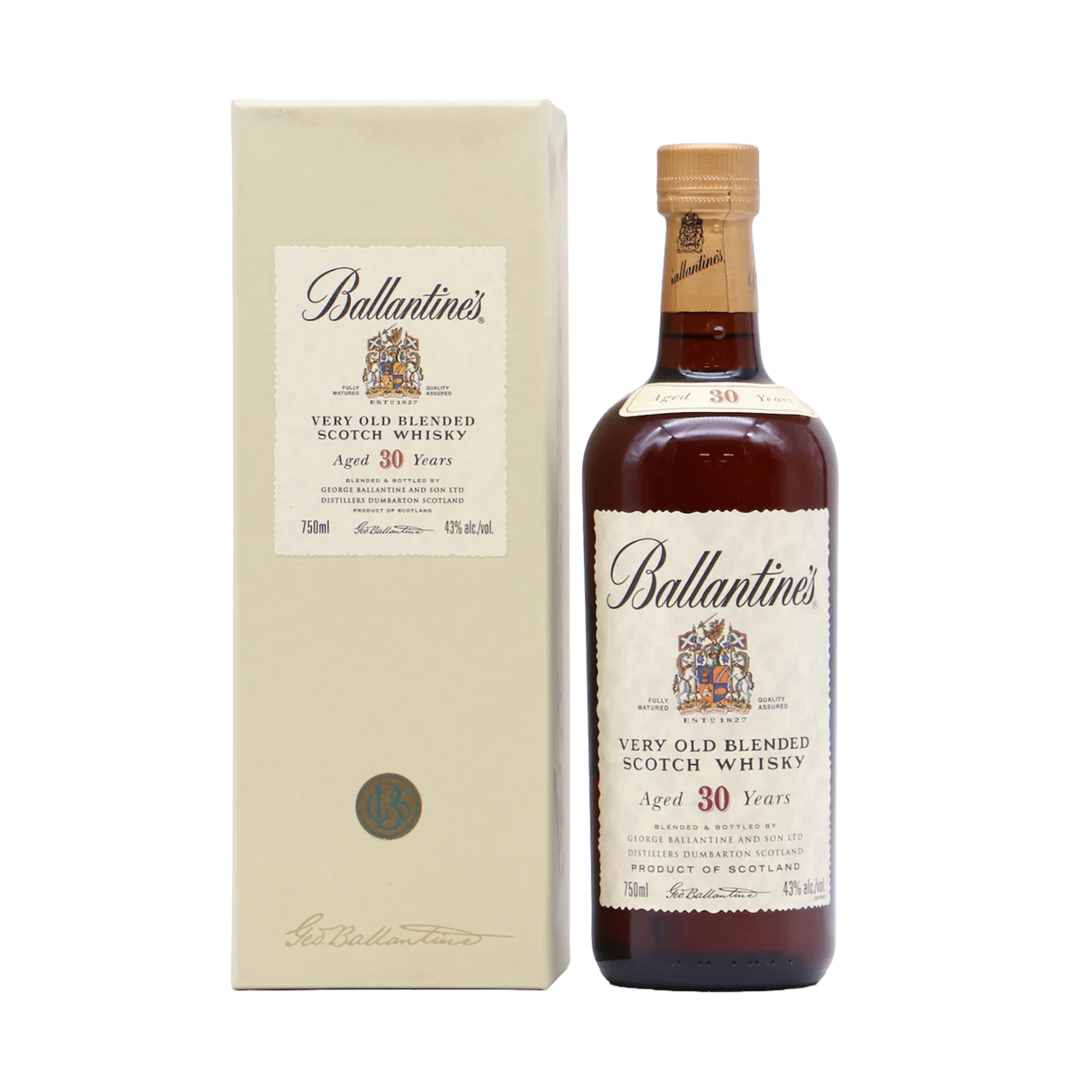 Whisky Ballantines 30 Anos