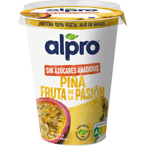 Yofu Soja Ananás e Maracujá Sem Açúcar Alpro