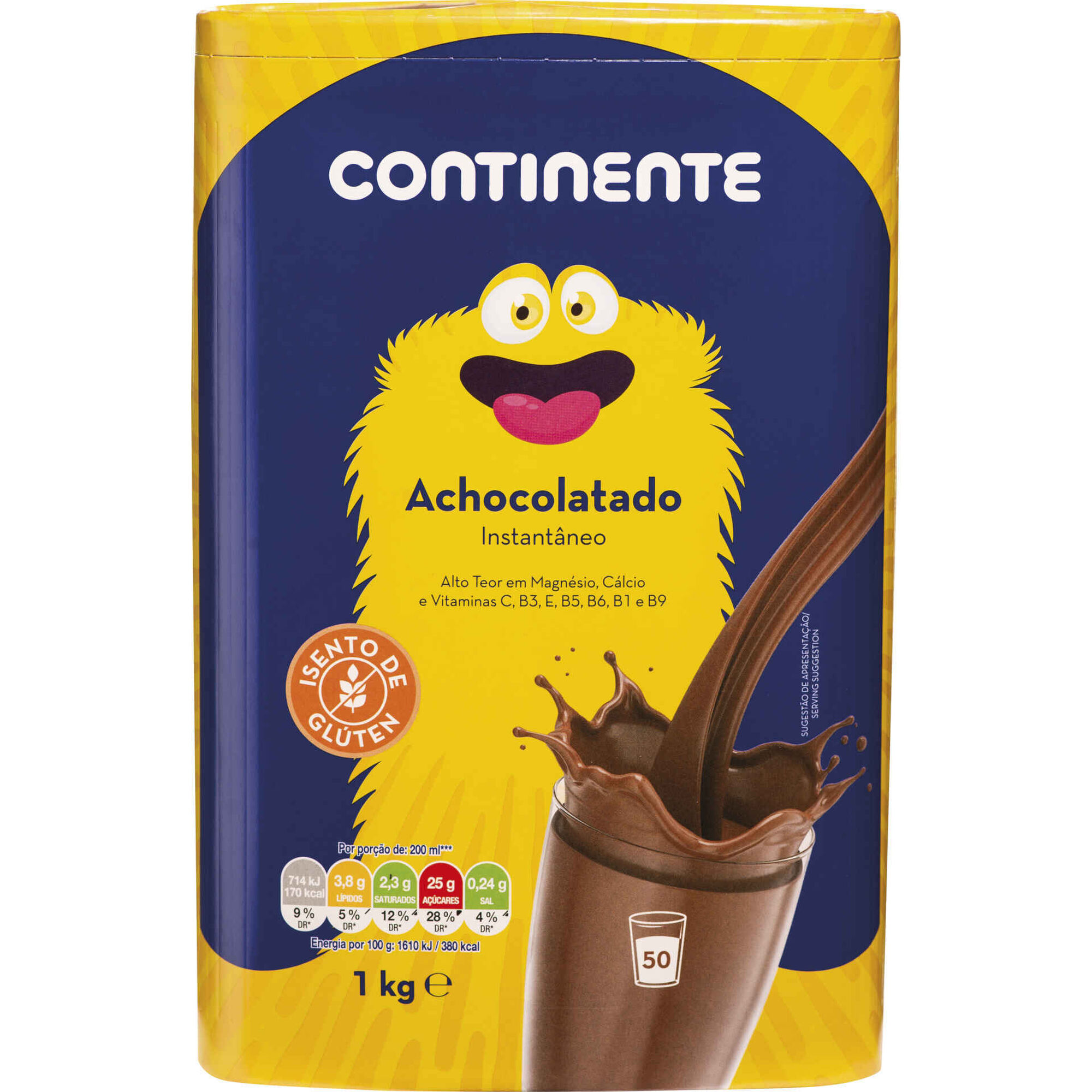 Bebida de Chocolate Solúvel sem Glúten