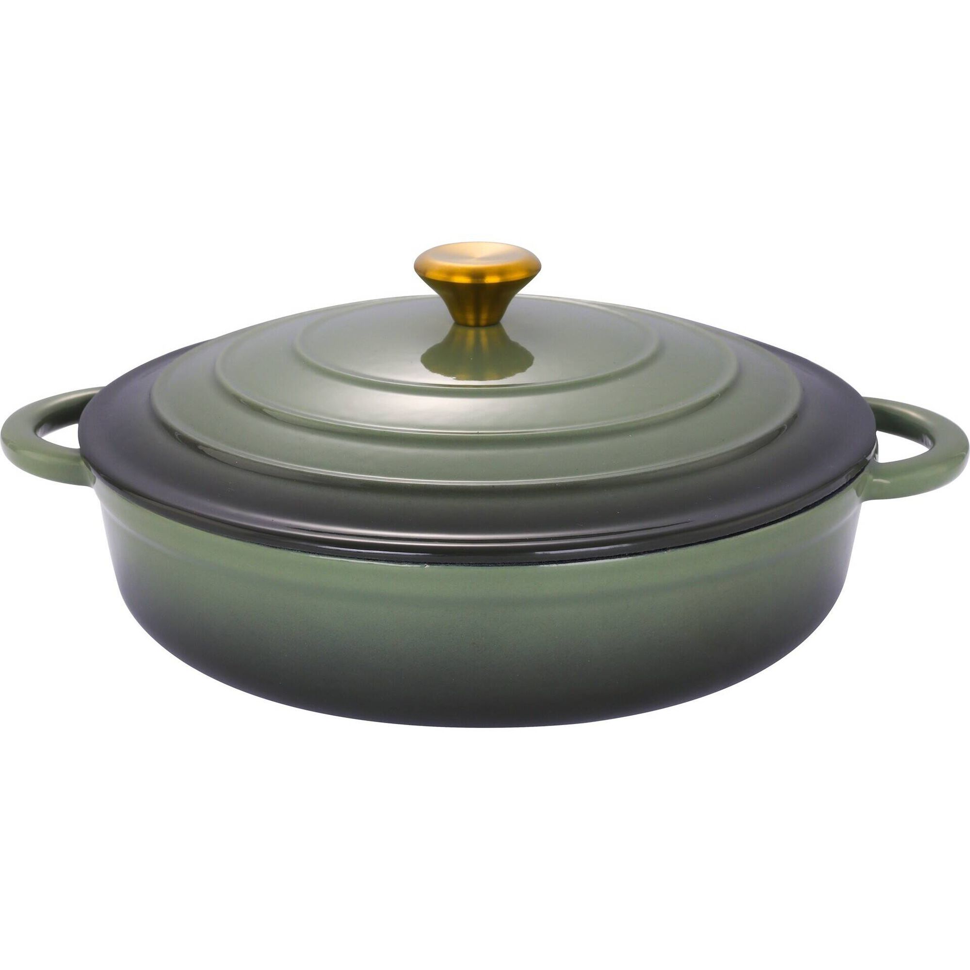 Caçarola Baixa Ferro Fundido 3,3L Rosemary