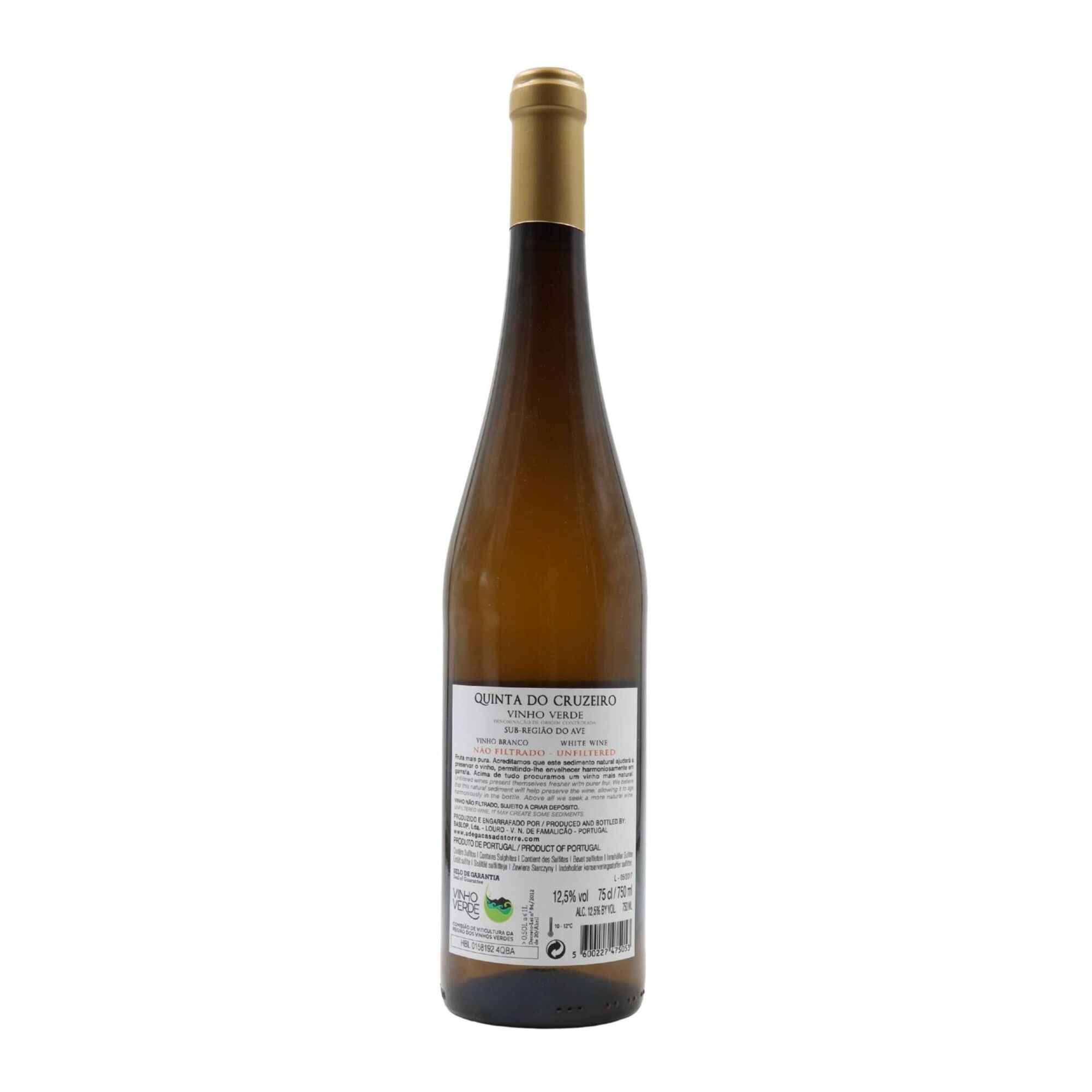 Quinta Do Cruzeiro Unfiltred Vinho Verde Branco
