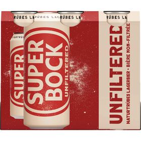 Cerveja com &Aacute;lcool Unfiltered Super Bock
